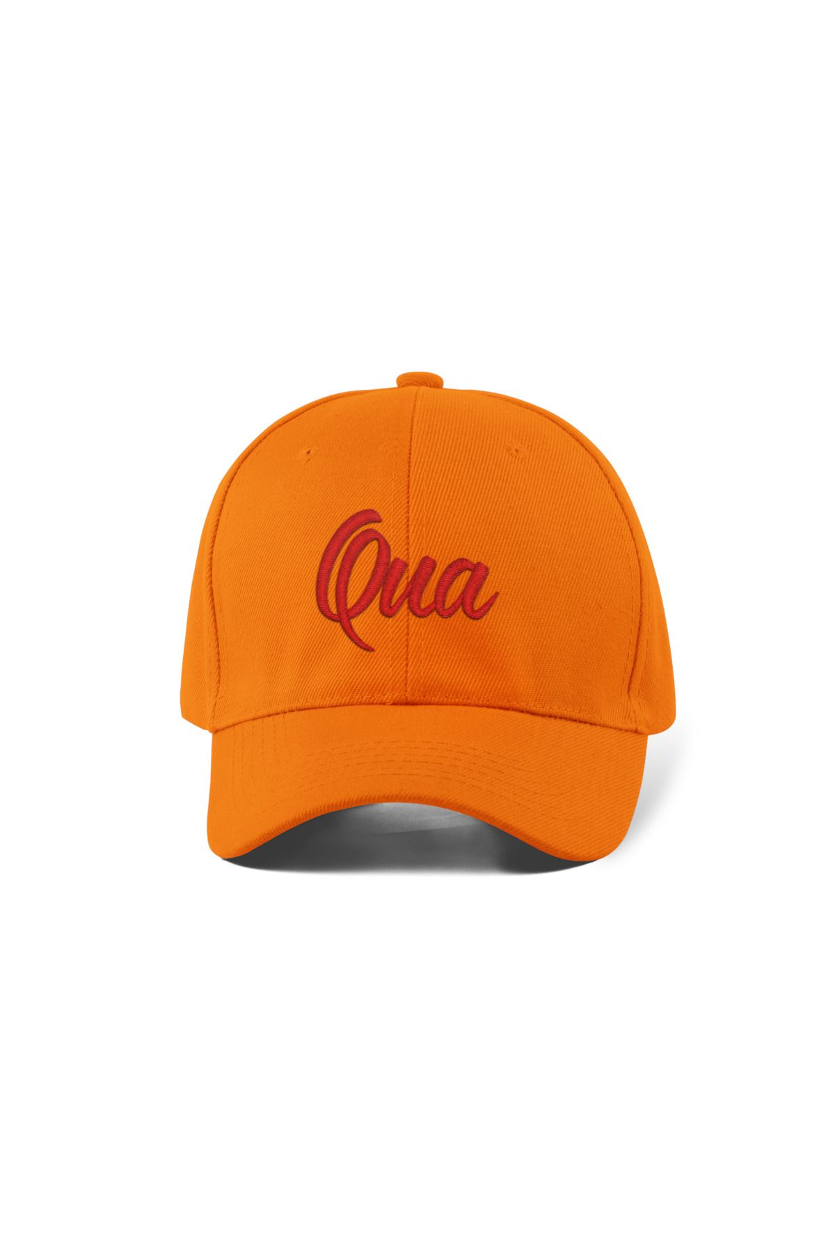 QUATEX Qua Nakışlı Turuncu Spor Şapka Unisex Arkası Cırtlı Ayarlanabilir A Kalite Üründür