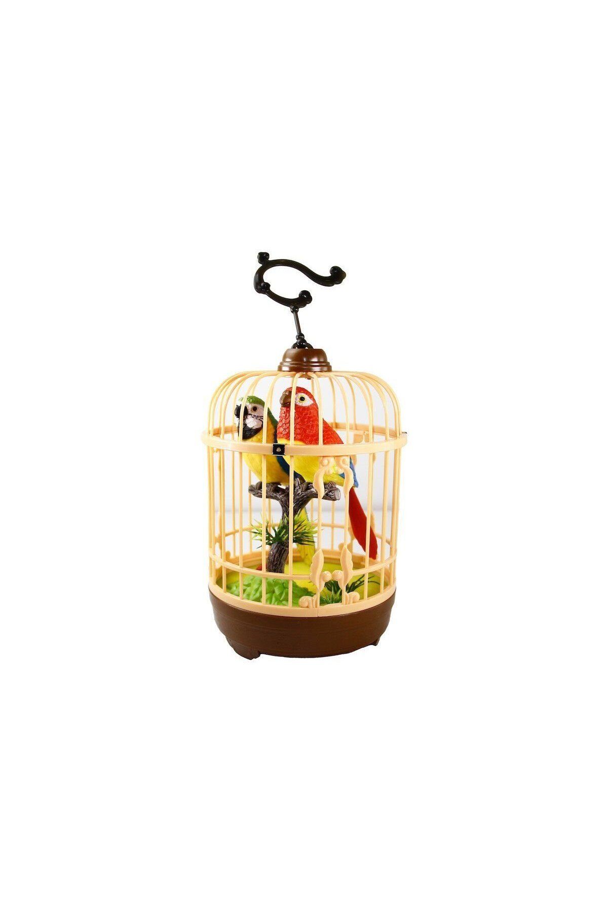 NECO TOYS HL518-2 Kafesli İkili Kuş Müzik