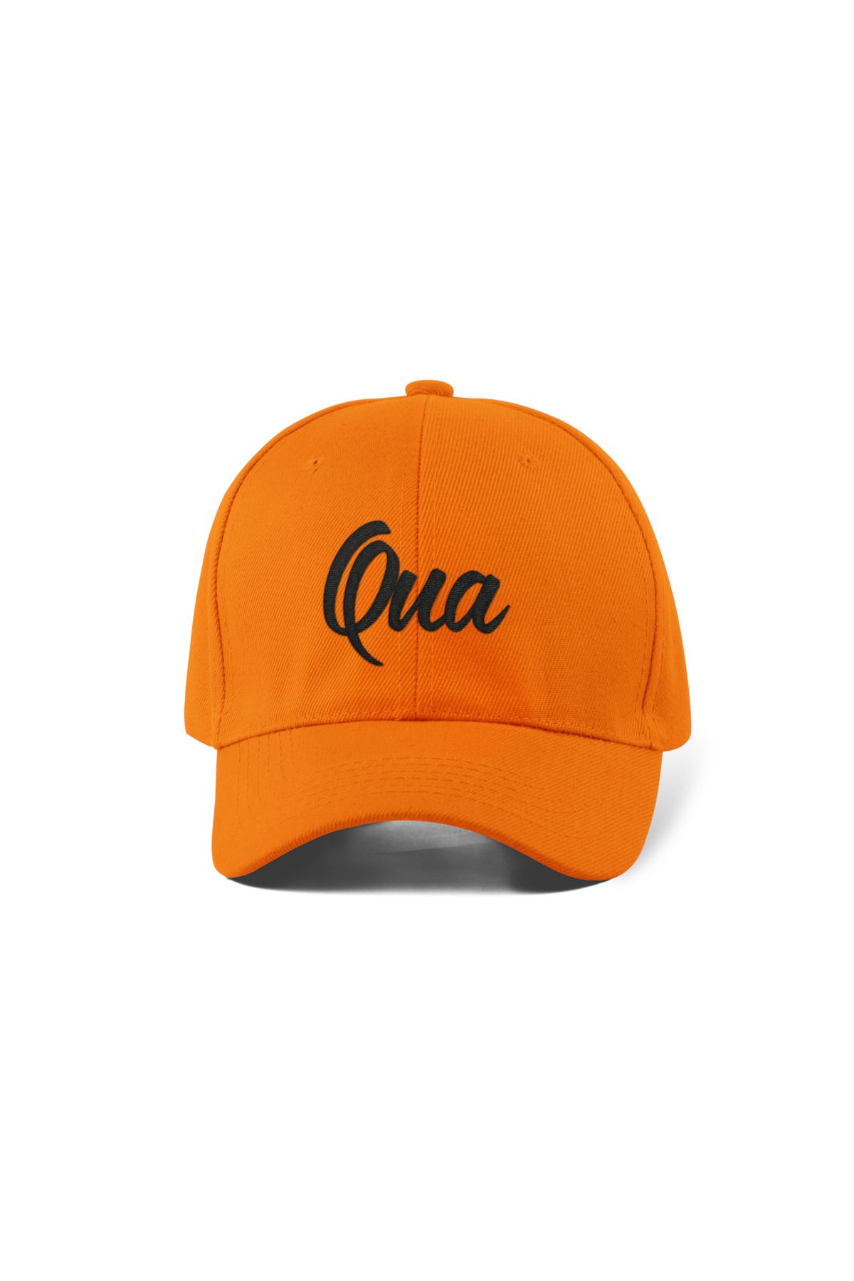 QUATEX Qua Nakışlı Turuncu Spor Şapka Unisex Arkası Cırtlı Ayarlanabilir A Kalite Üründür