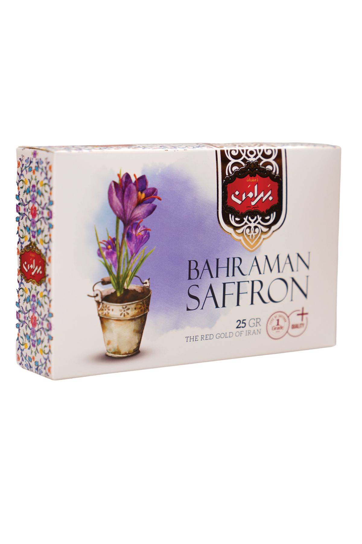Tastella Shop Bahraman Safran 25 gr Kutu, Top Negin Kalite Bahraman Safran, Gerçek Safran, Lüks Kalite Safran