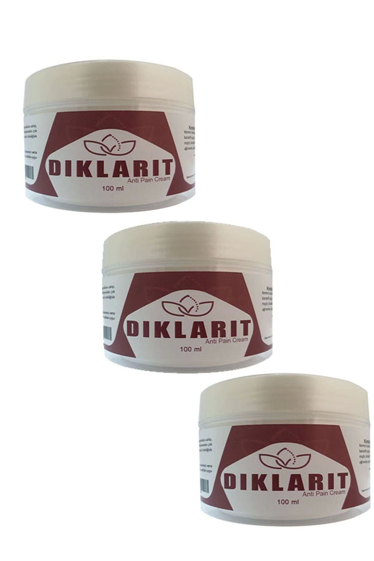 Emper Diklarit Anti Pain Cream Vücut sızıları için krem 100 ml x 3