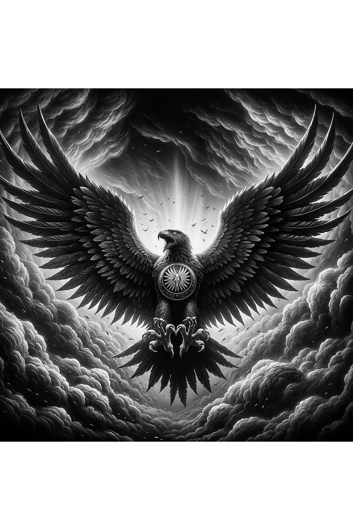 ZDM KOPYA - BEŞİKTAŞ Poster Afiş Kumaş 150x150 Cm Afiş