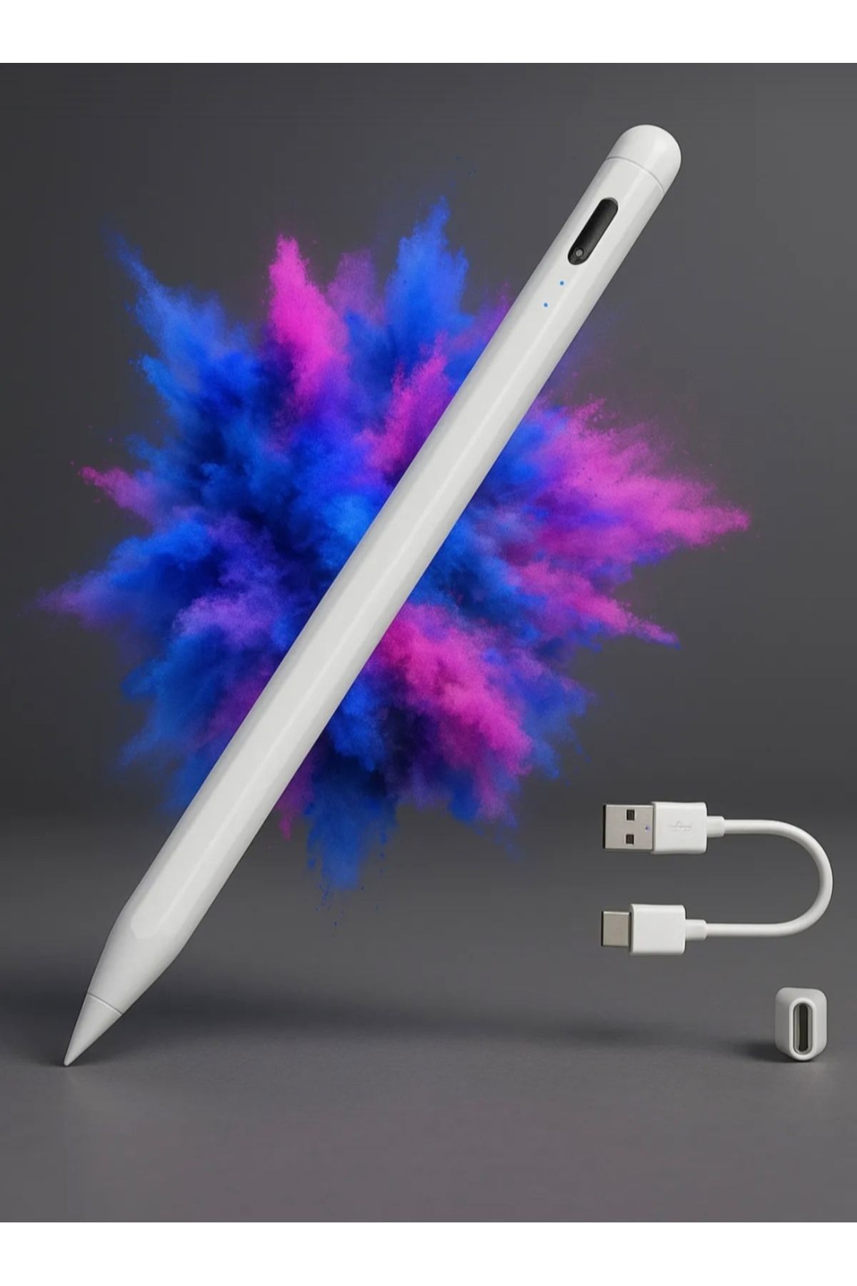 gökmer iPad Air 11'' Uyumlu (6. Nesil) M2 İşlemcisi ile uyumlu 2025 Bluetooth Stylus Tablet Kalemi