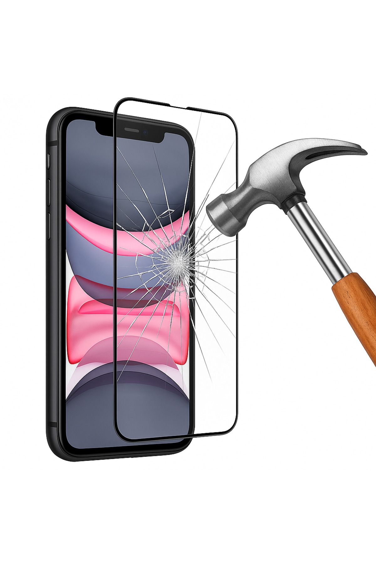 OVADA İPhone Xs 11 Pro 5.8 İnç Uyumlu Temperli Yüksek Koruyucu Kırılmaz Ekran Cam Ekran Koruyucu