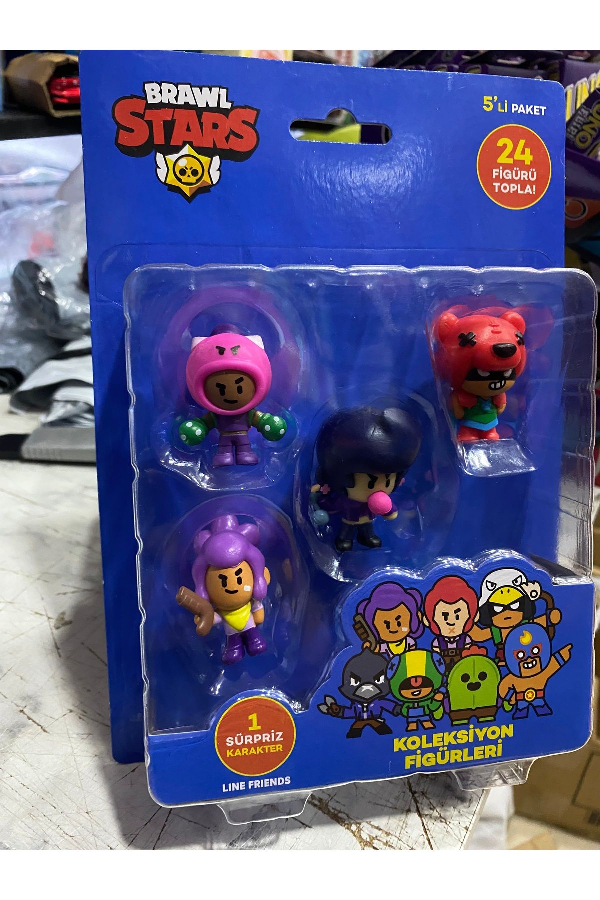 liss çarşı Brawl Stars 5 Li Figür Model 1 Pmı-brw2040