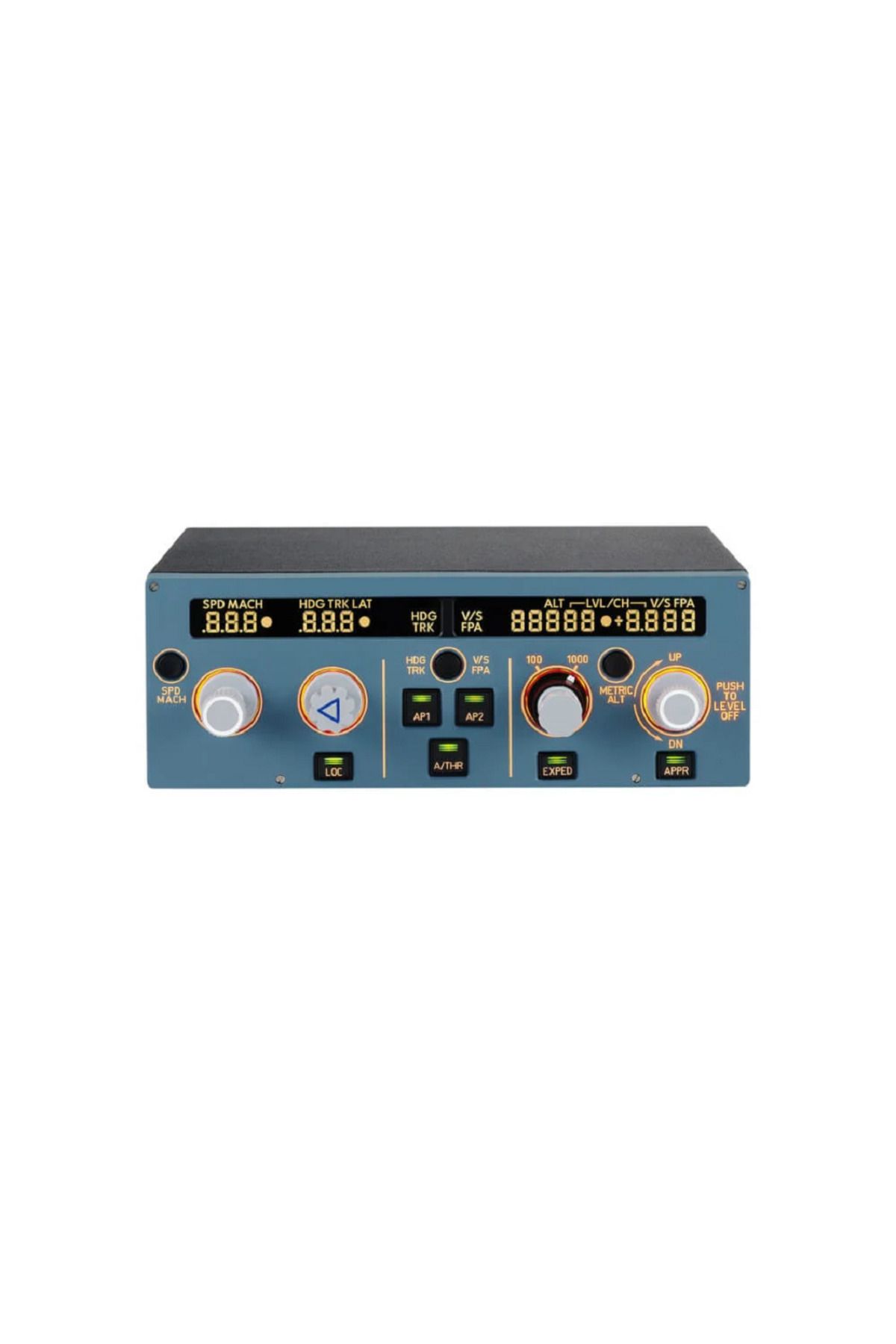 GÜMRÜK BEY Mini FCU A320 FCU CUBE Uçuş Kontrol Ünitesi A320 Panel Oyun Simülatörü X-Plane MSFS2020 İçin Uygun