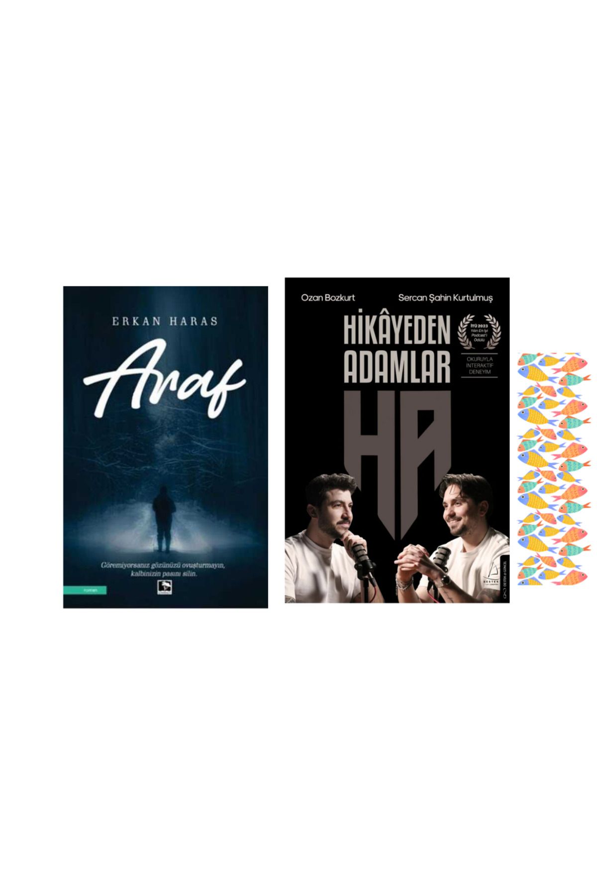 Destek Yayınları 2 Kitap Ayraç Hediyeli / Hikayeden Adamlar - Araf
