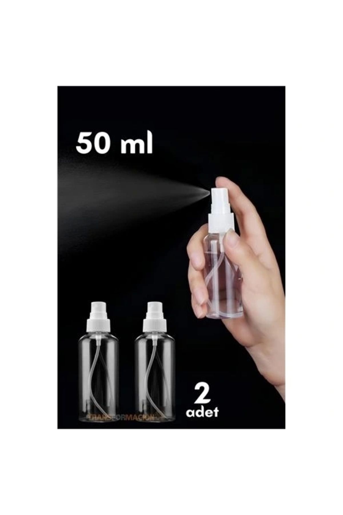 shopwave Püskürtücü Boş Sprey Şişe 50 Ml 2 ADET