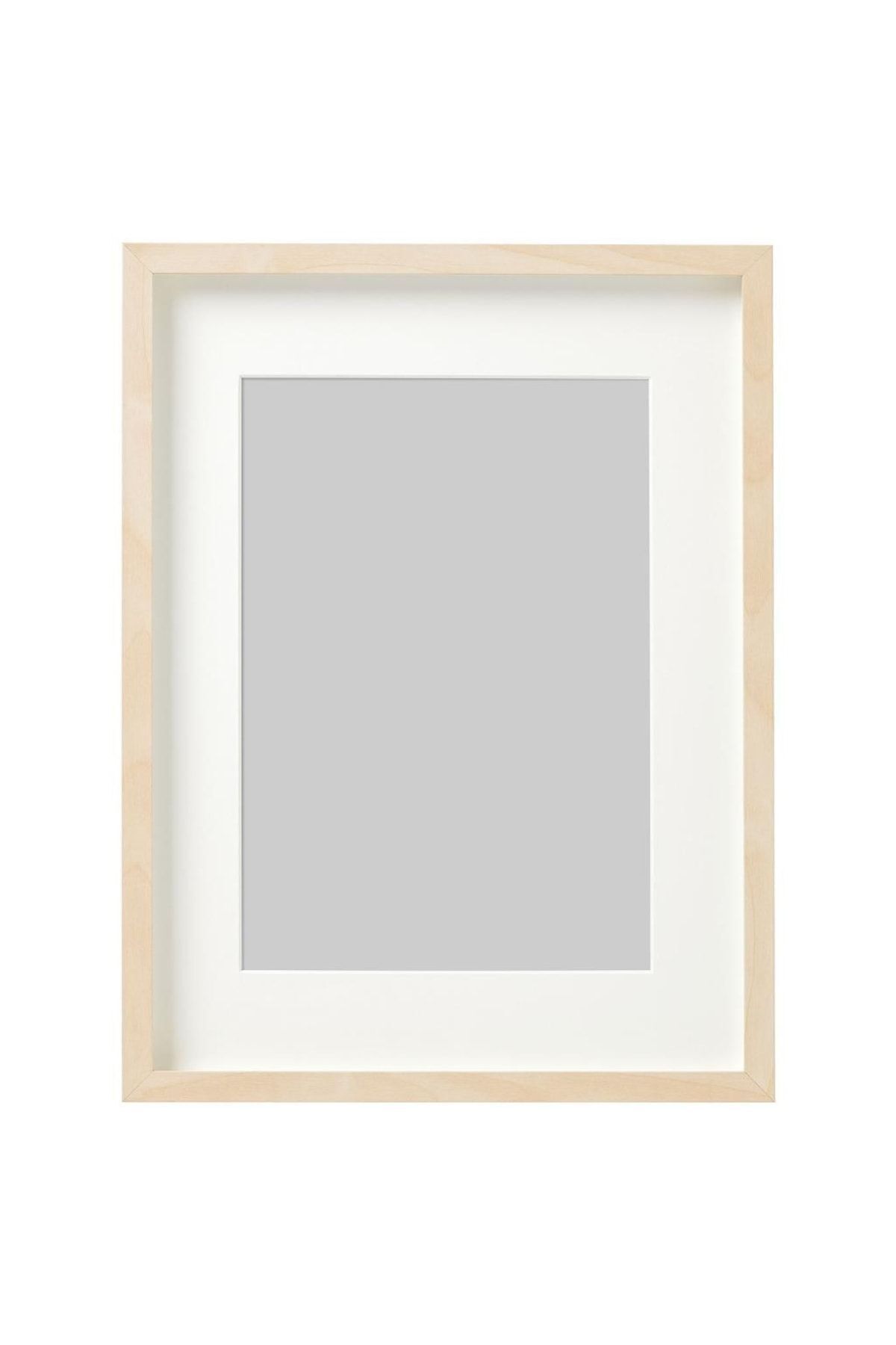 Elioure Huş Ahşap Çerçeve 30x40 cm, şık ve doğal dekoratif aksesuar