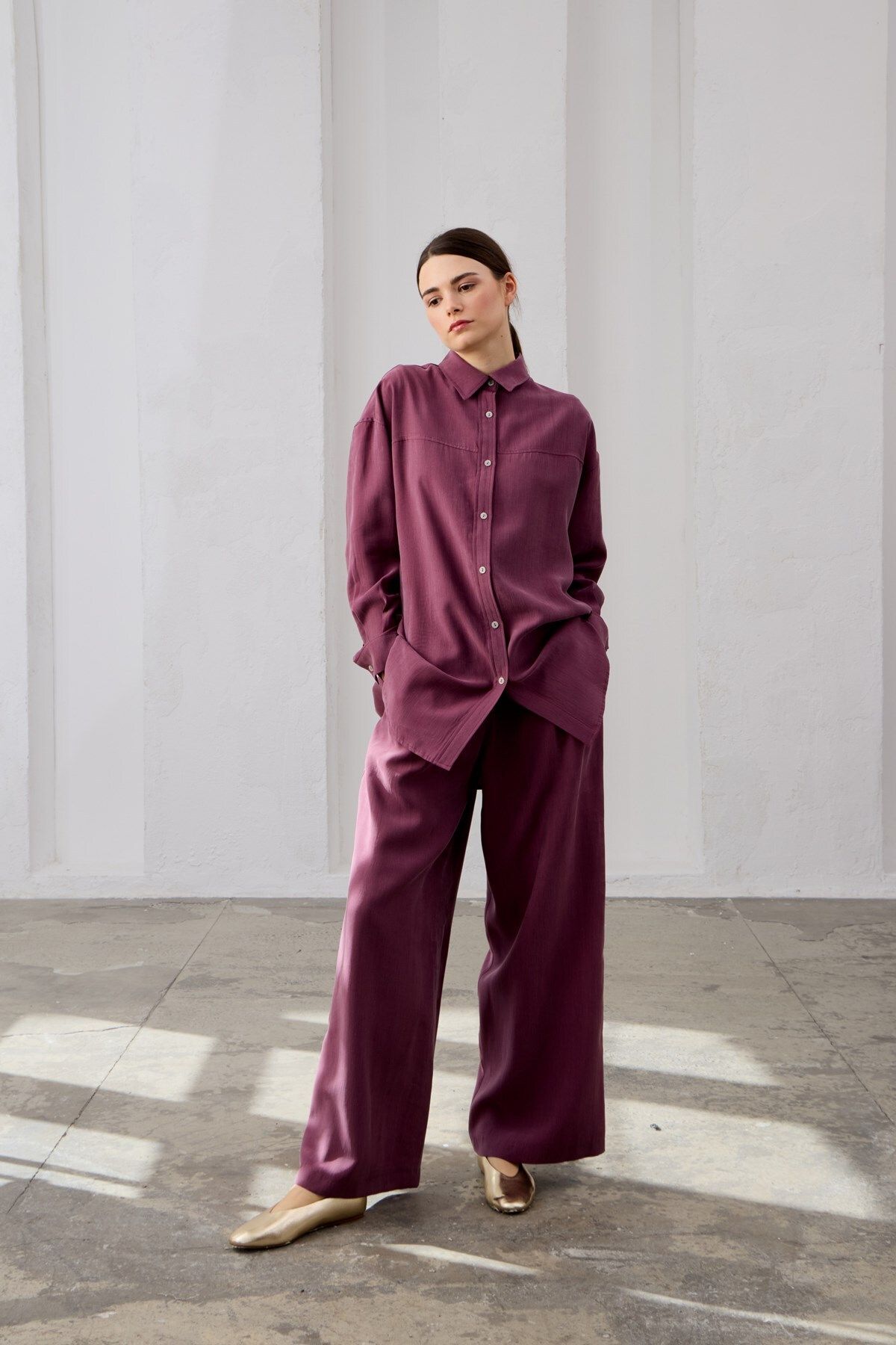 QANU Violet Takım Mürdüm