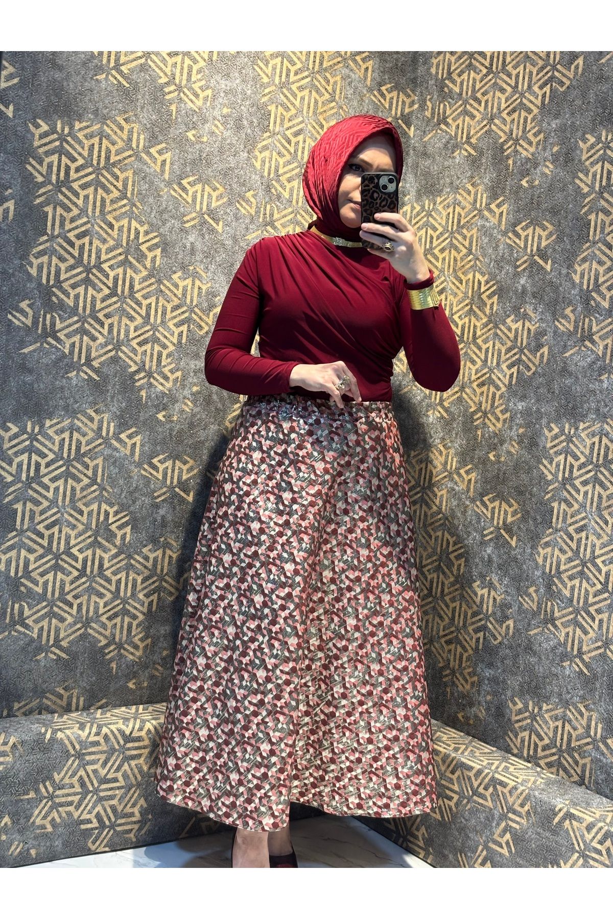 Zeynep ön design Brokar Etek Sendy Bluz İkili Takım