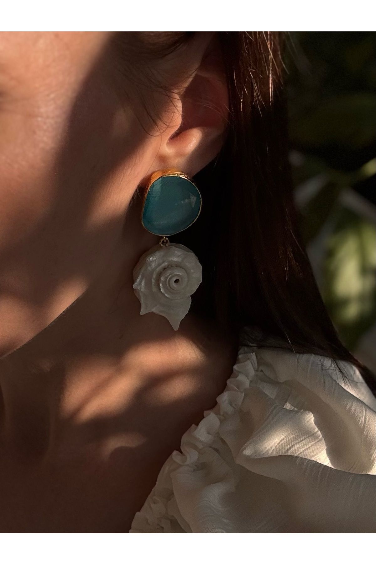 Eljewelry deniz kabuğu küpe