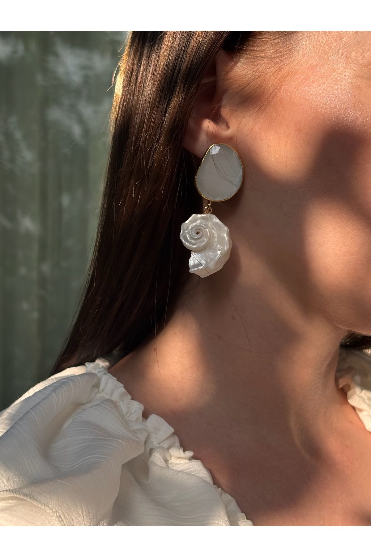 Eljewelry deniz kabuğu küpe