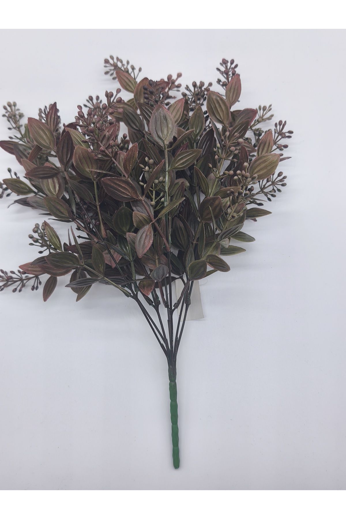 Çınar çiçekçilik Yapay Bitki Dekoratif Yeşil Dallı 35 cm uzunluk 7 dal
