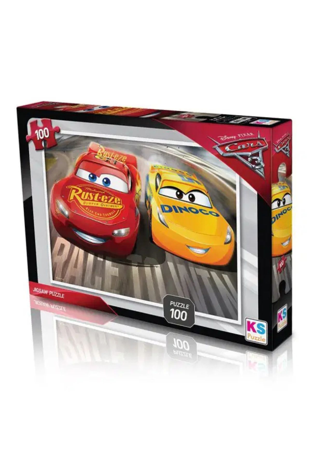 KS Oyuncak TOSY BAMBOLEYY 100 Parça Cars Puzzle
