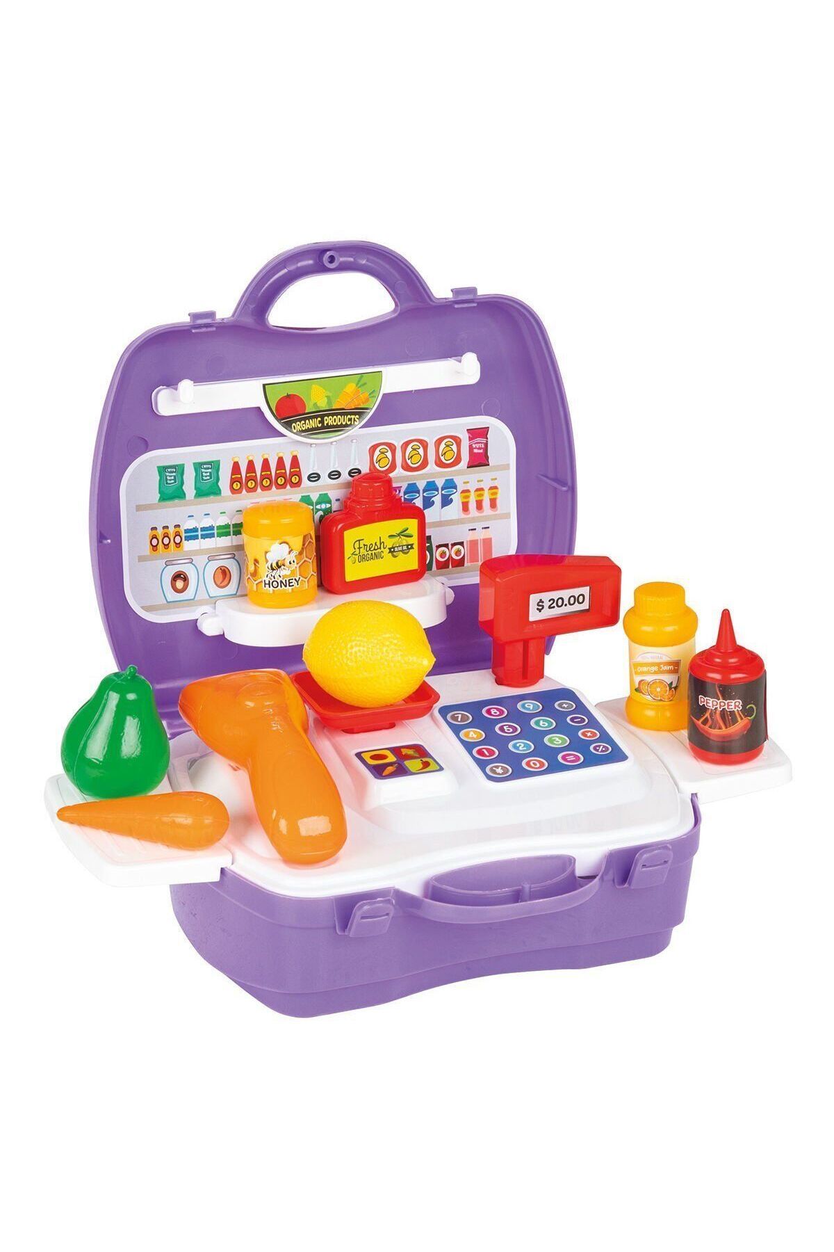 Easy Tedarik 03 563 Çantalı Market Seti -Pilsan Oyuncak