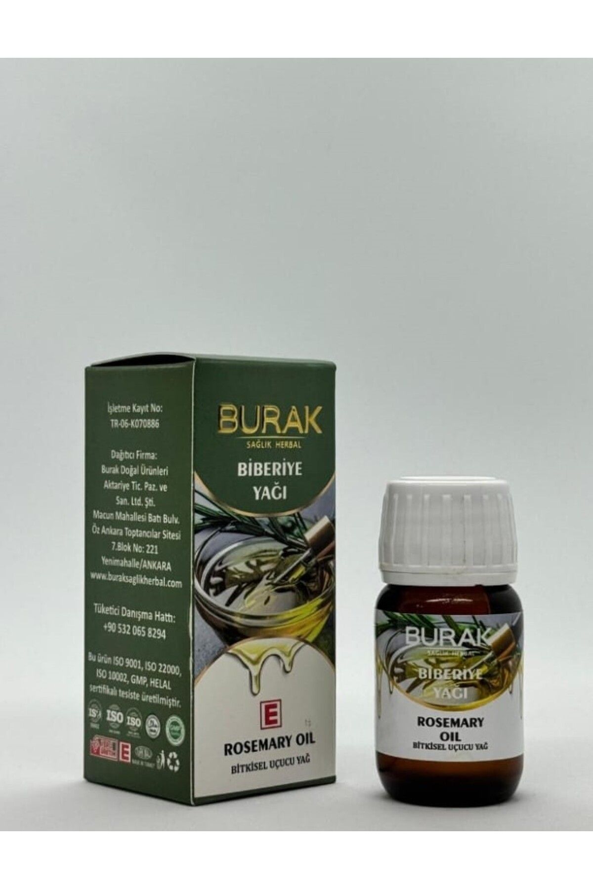 Burak Sağlık Biberiye Yağı 20ml