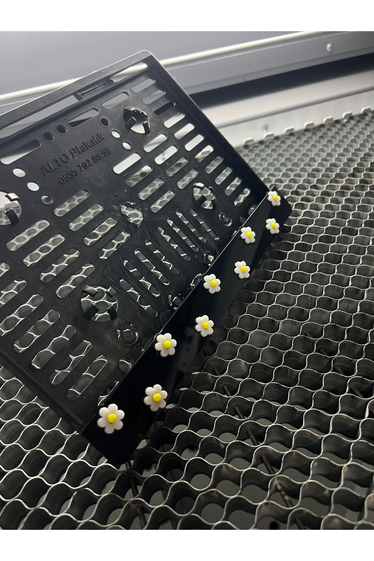 ARGECNC Motor pleksi plakalık papatya model