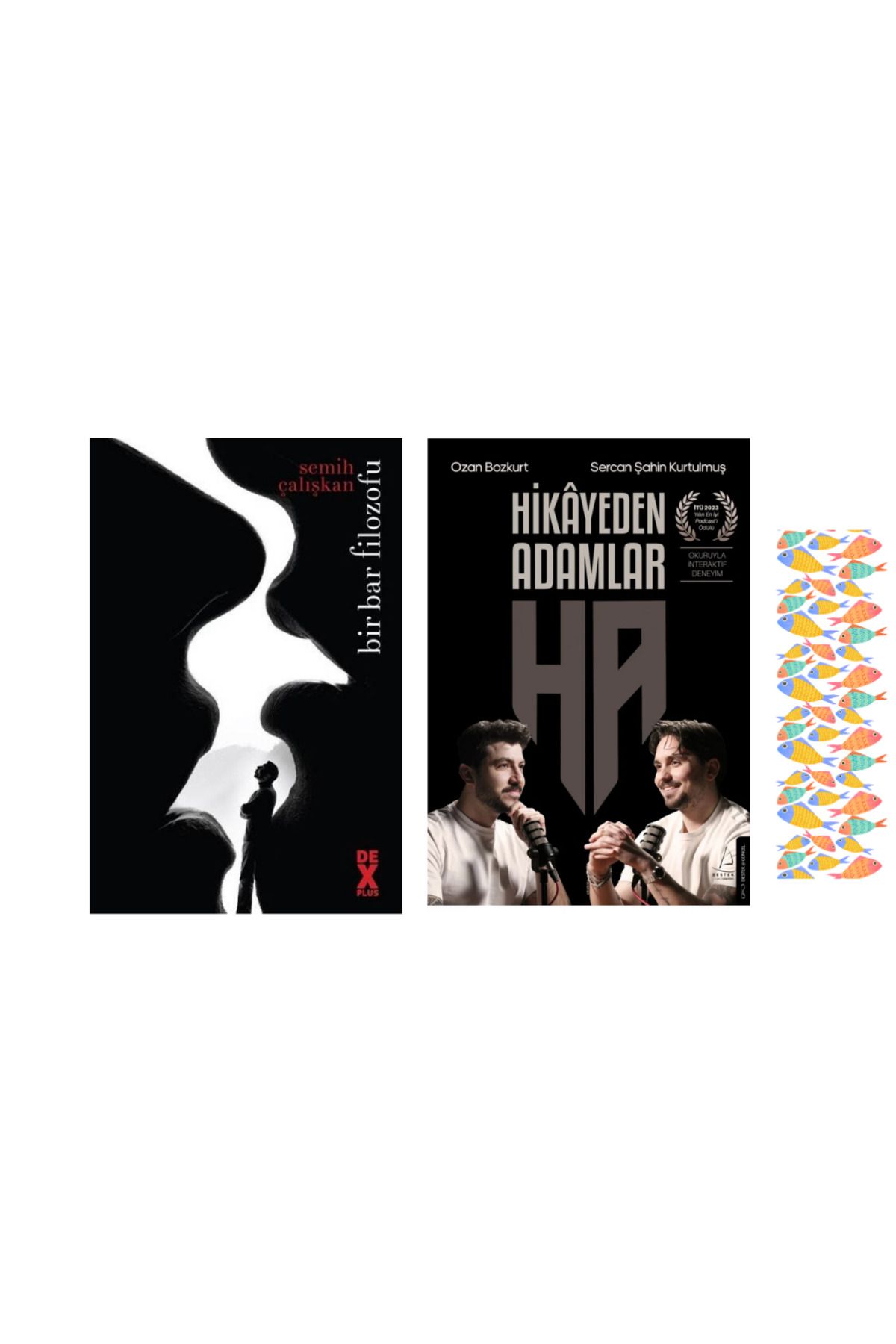 Destek Yayınları 2 Kitap Ayraç Hediyeli / Hikayeden Adamlar - Bir Bar Filozofu