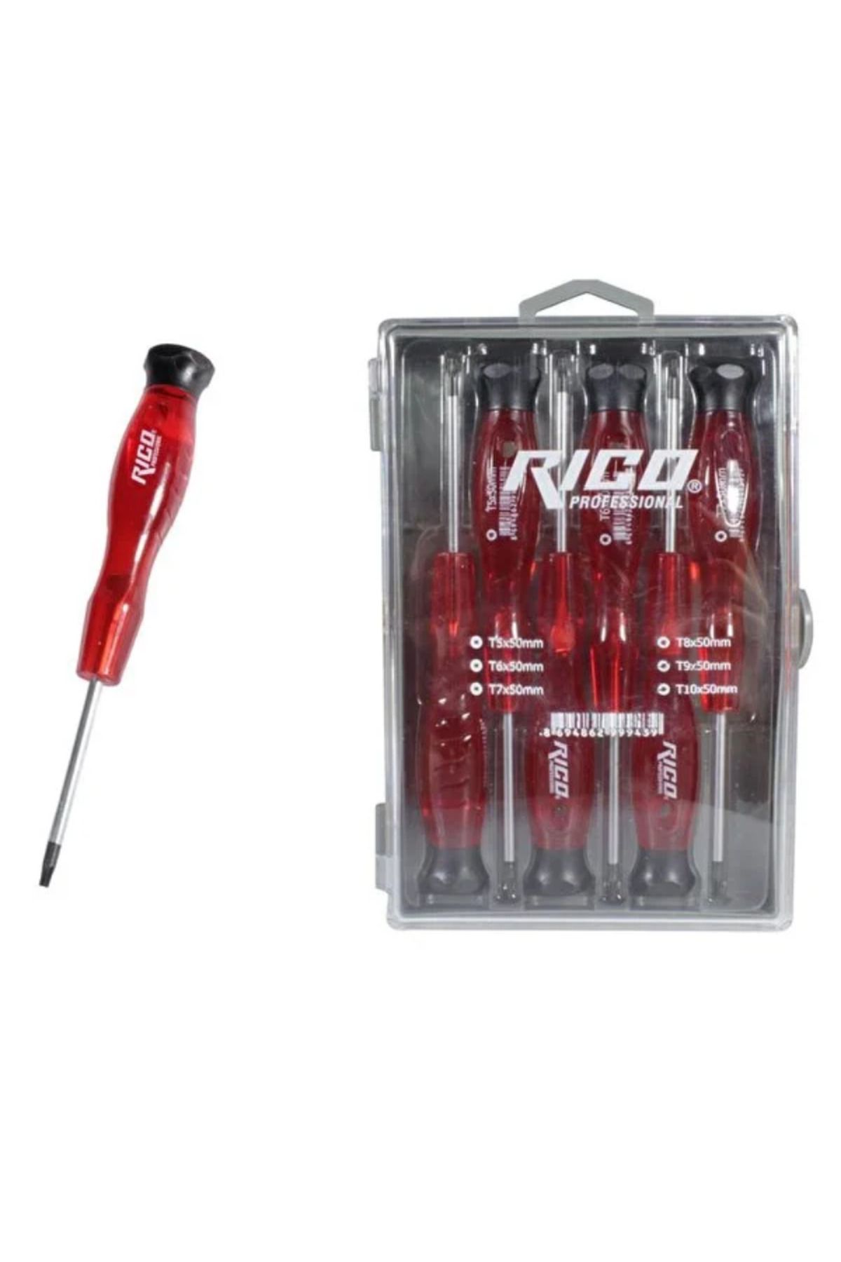 Rico 6 Adet Elektronikçi Klemens Torx Set 50m