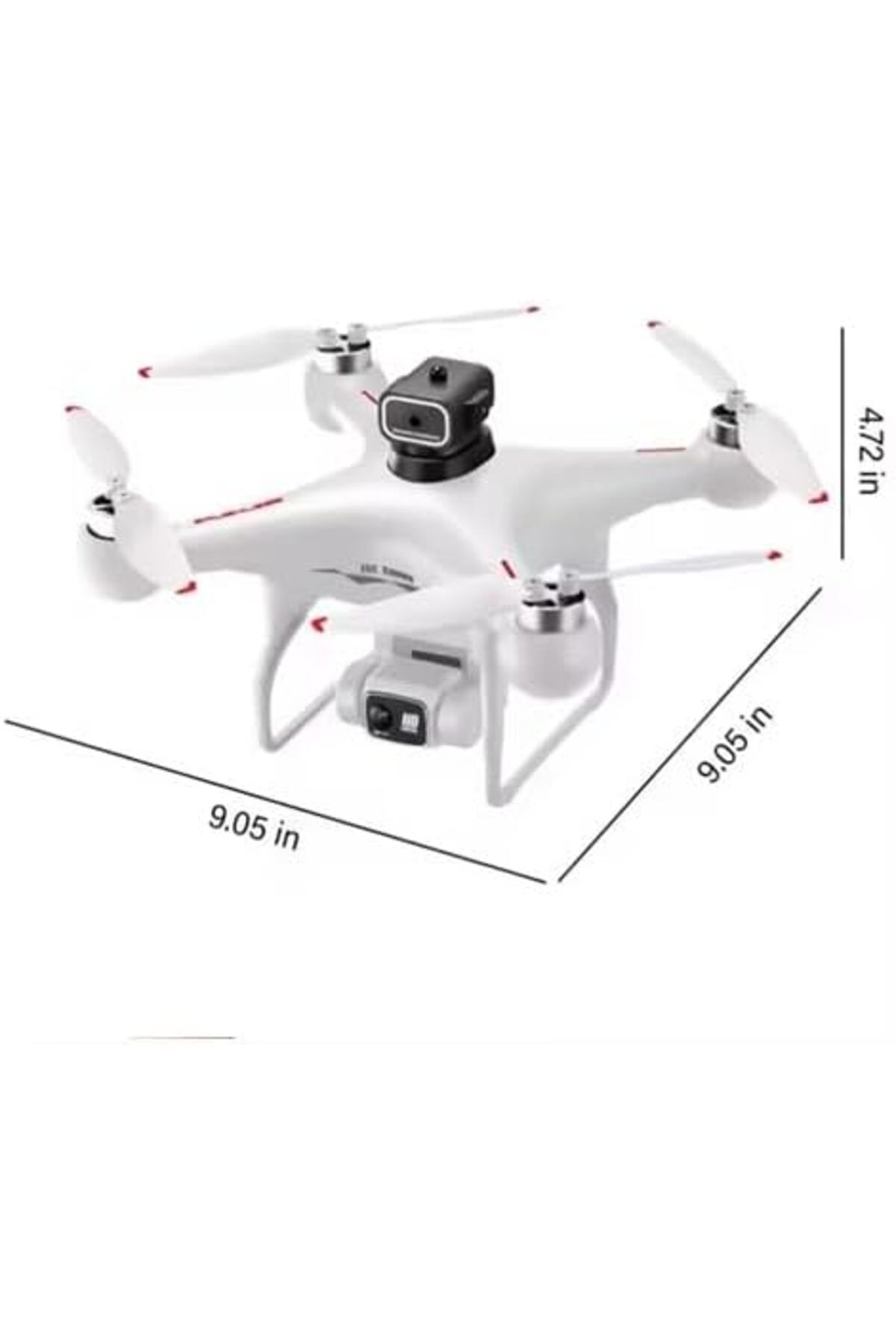 Generic-New S116 MAX RC Quadcopter Professional Obstacle Avoidance Drone Dual Camera 4K Optical Flow Brushle 3