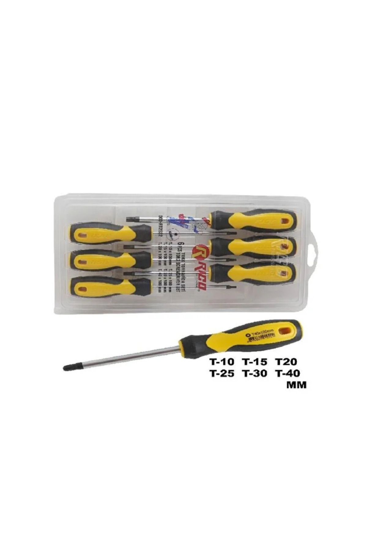 Rico 6 Adet Torx Star Tornavida