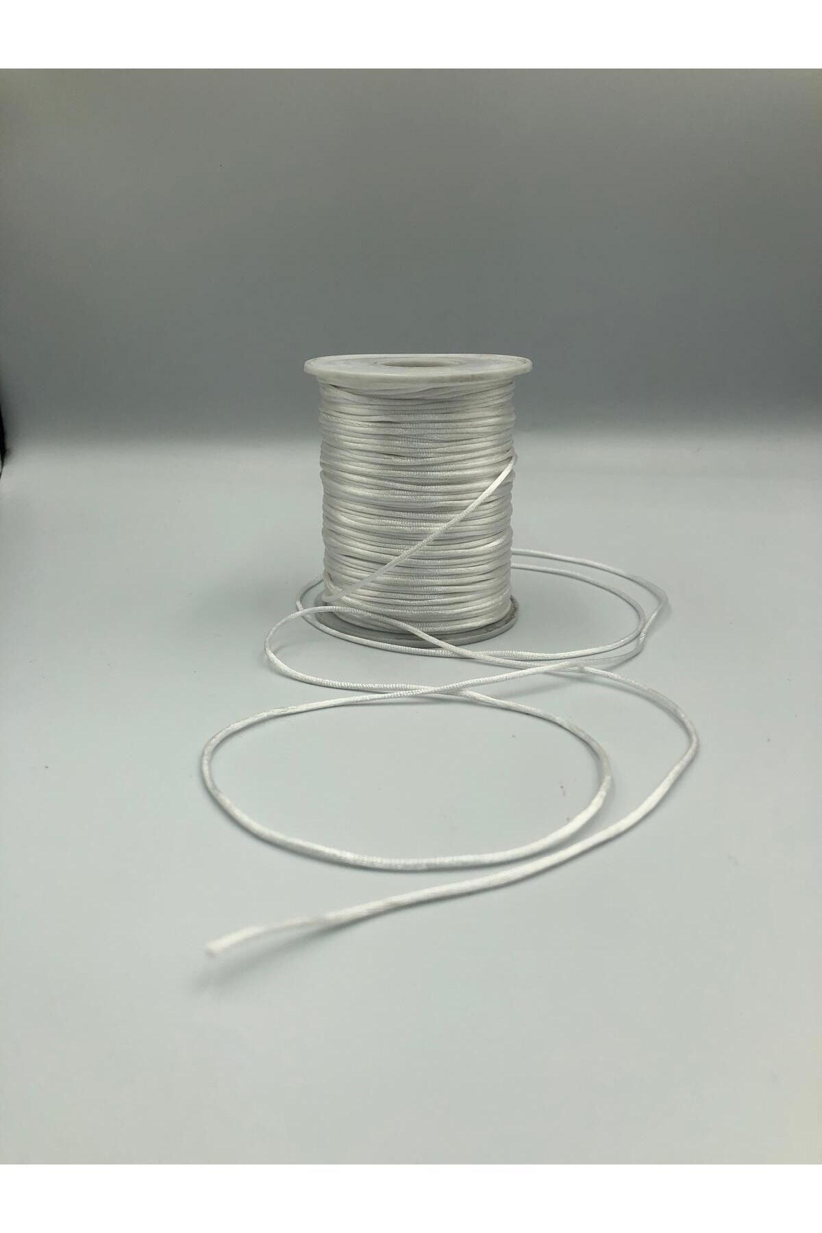 DUCK HOBY 100 Metre - 1 Mm Floş İp, Bileklik İpi, Sıçan Kuyruğu İp, Takı İpi