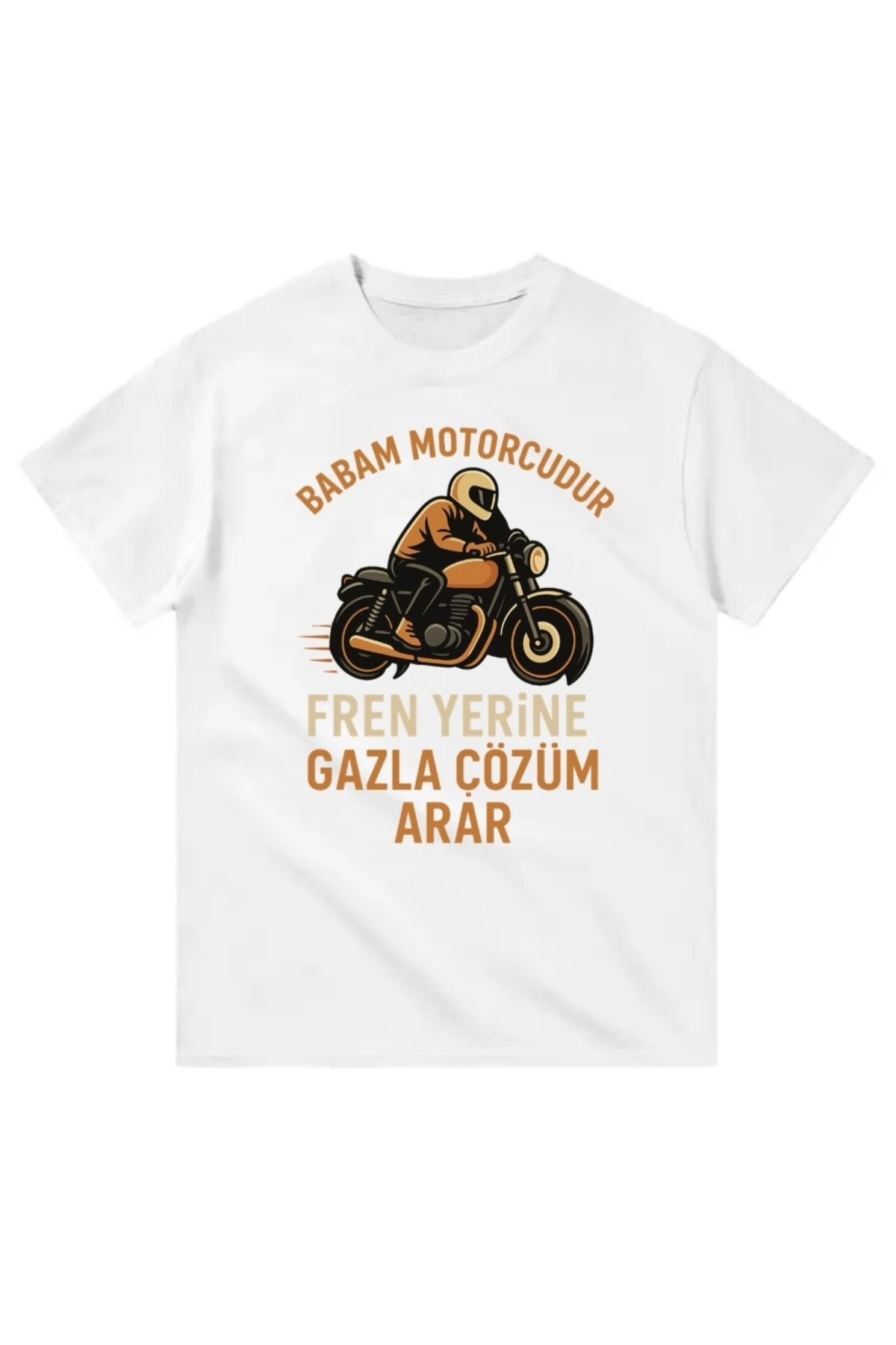 Yeta Motorcu Babaya Özel Tişört