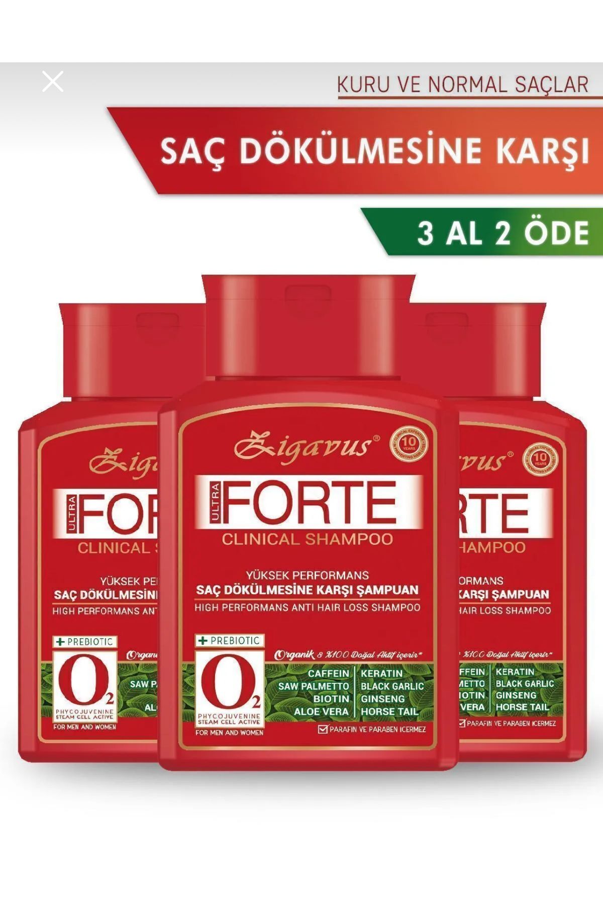 GÜNEŞ DEPO FORTE SAÇ DÖKÜLMESİNE KARŞI 3 AL 2 ÖDE YAĞLI SAÇLARA ÖZEL