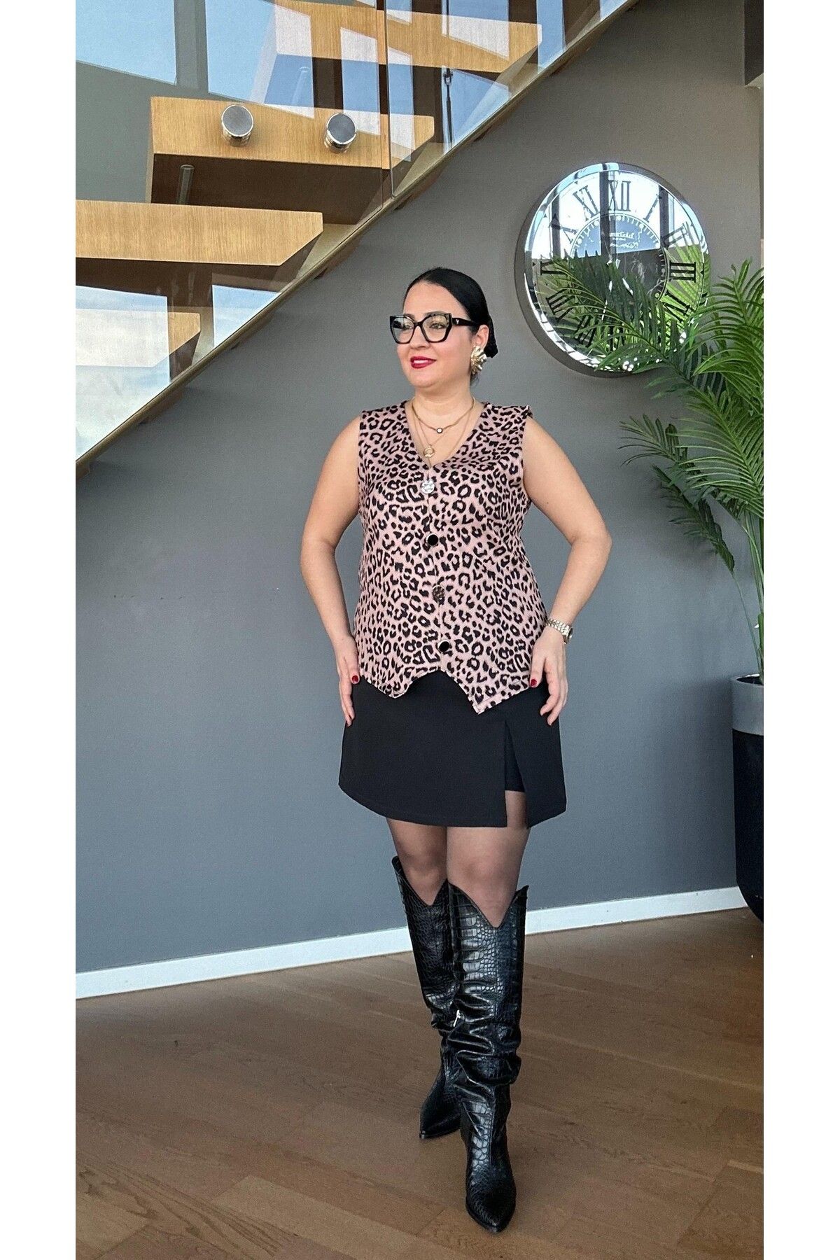 Vio Moda Büyük Beden Şort Etek