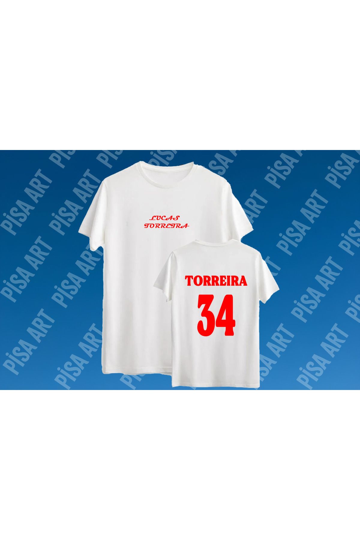 Pisa Art LTORREİRA 34 ÖZEL TASARIM TARAFTAR T-SHIRT