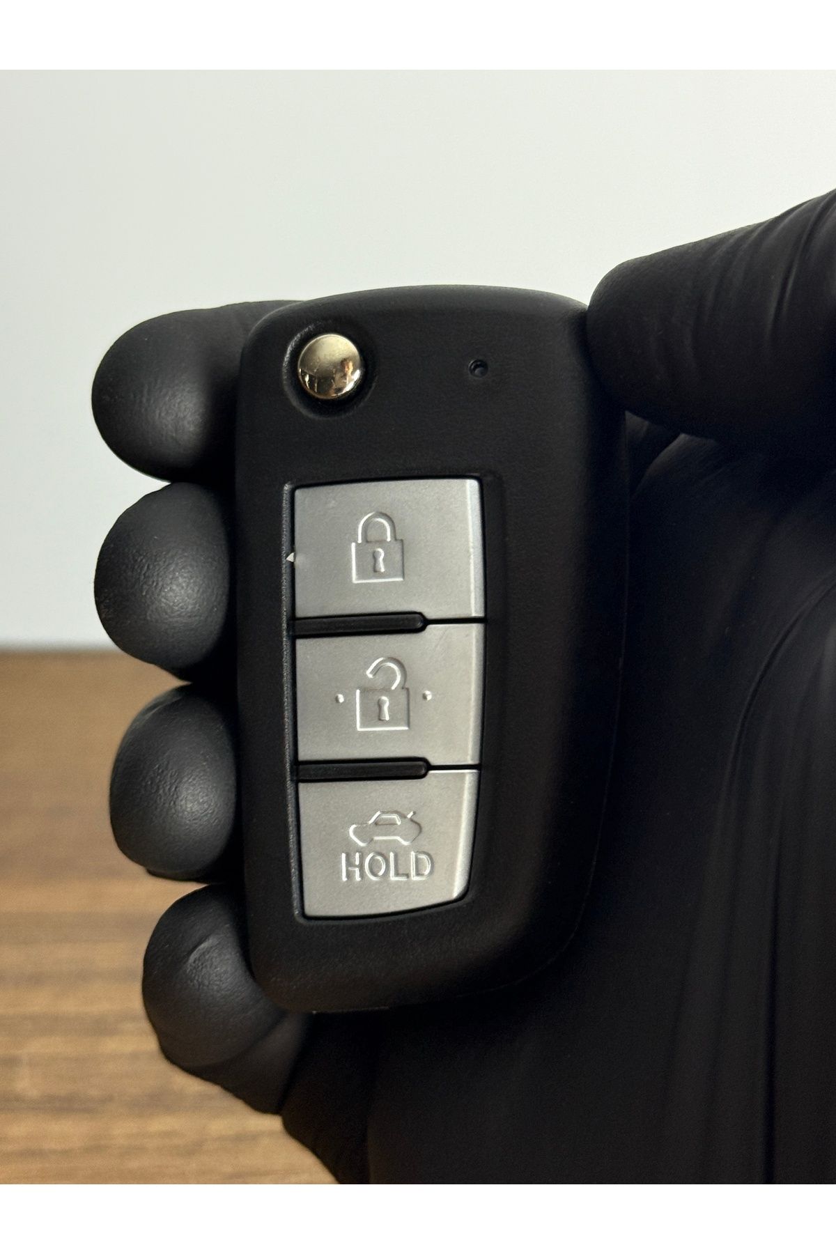 Mavi Keys Nissan Juke Qashqai Micra X-Trail Rogue Sustali 3 Düğmeli Anahtar Kumanda Kabı