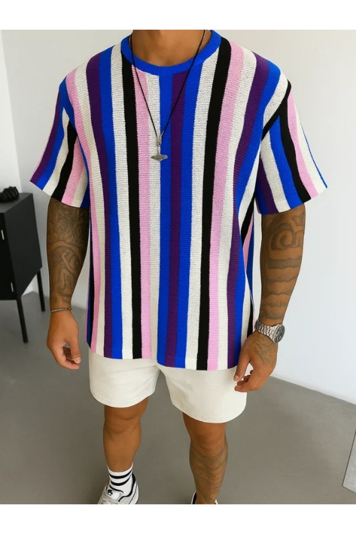 FıttingRoom Oversize Çizgili Triko