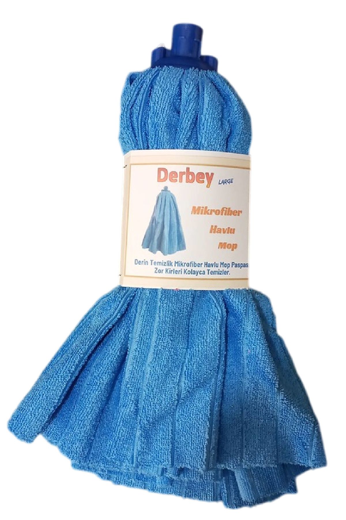 Derbey Large %100 Komşu Çıldırtan Bez Mikrofiber Büyük Boy Havlu Mop 90x64 cm
