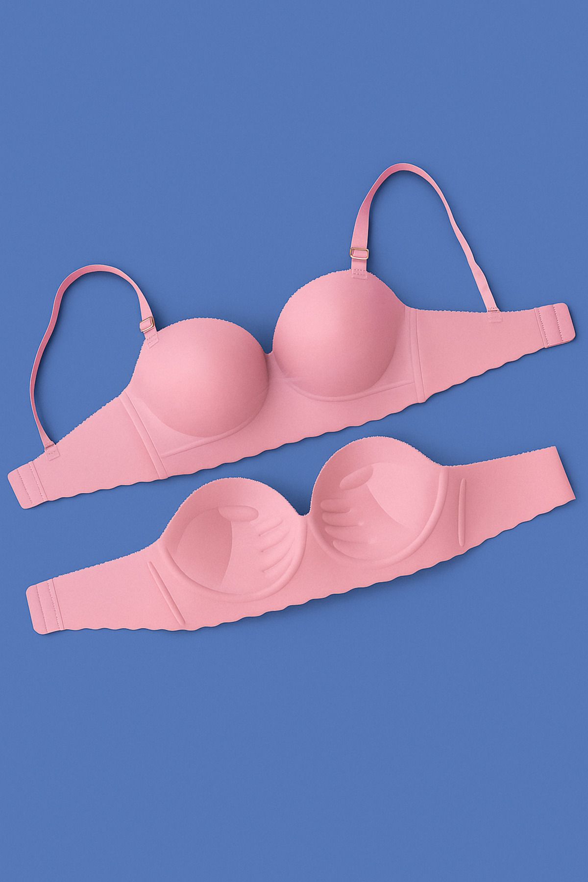 Elora LAZER KESİM MODEL PEMBE İÇ GİYİM SÜTYEN