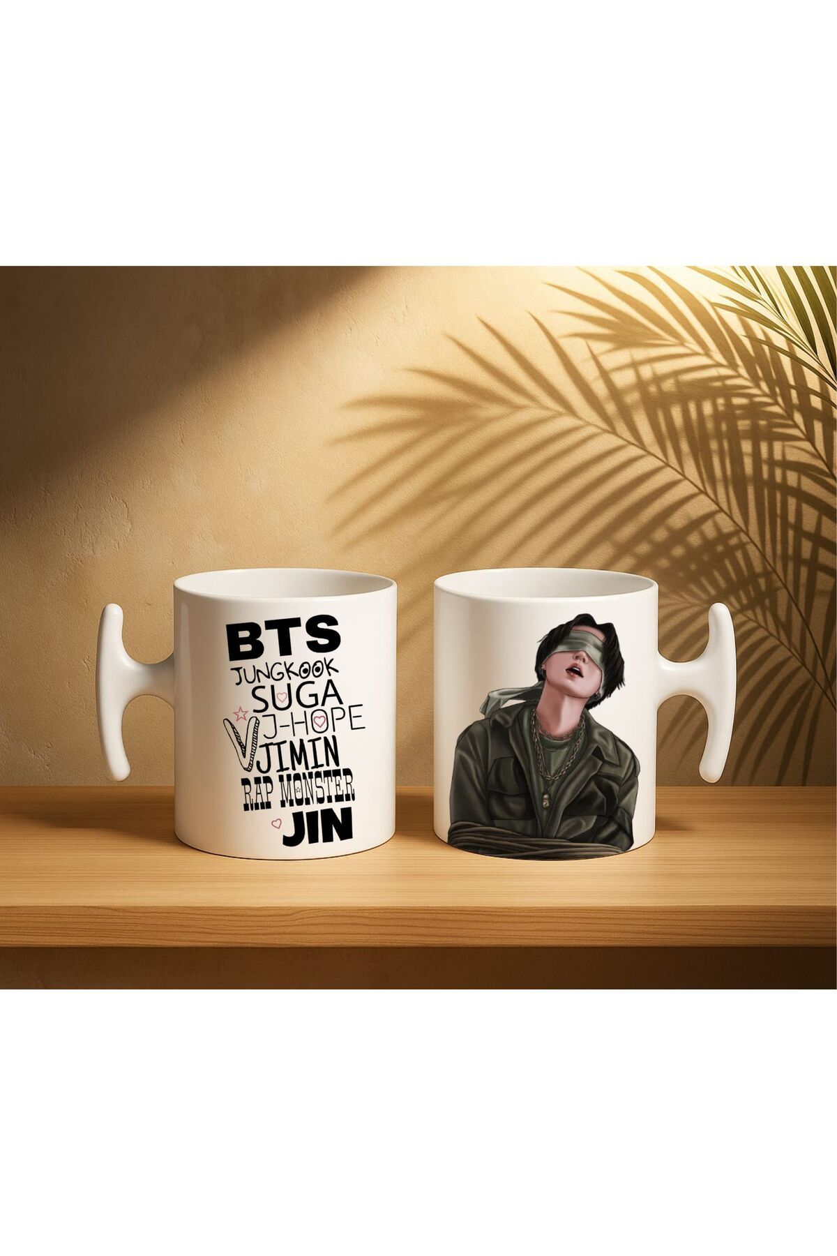 DennisEylul Bts Bangtan Suga Kupa Bardak