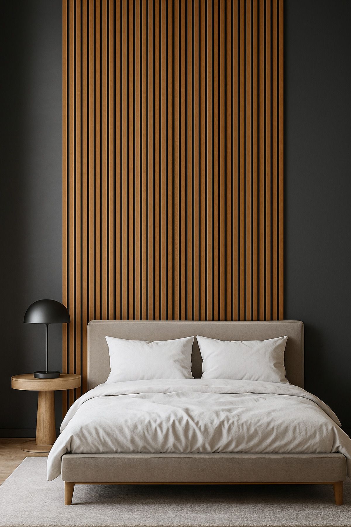 ATS YAPI Teak Kendinden Yapışkanlı Dekoratif Çıta Panel – 18 mm Kalınlık | 240 cm Uzunluk | 12’li Set