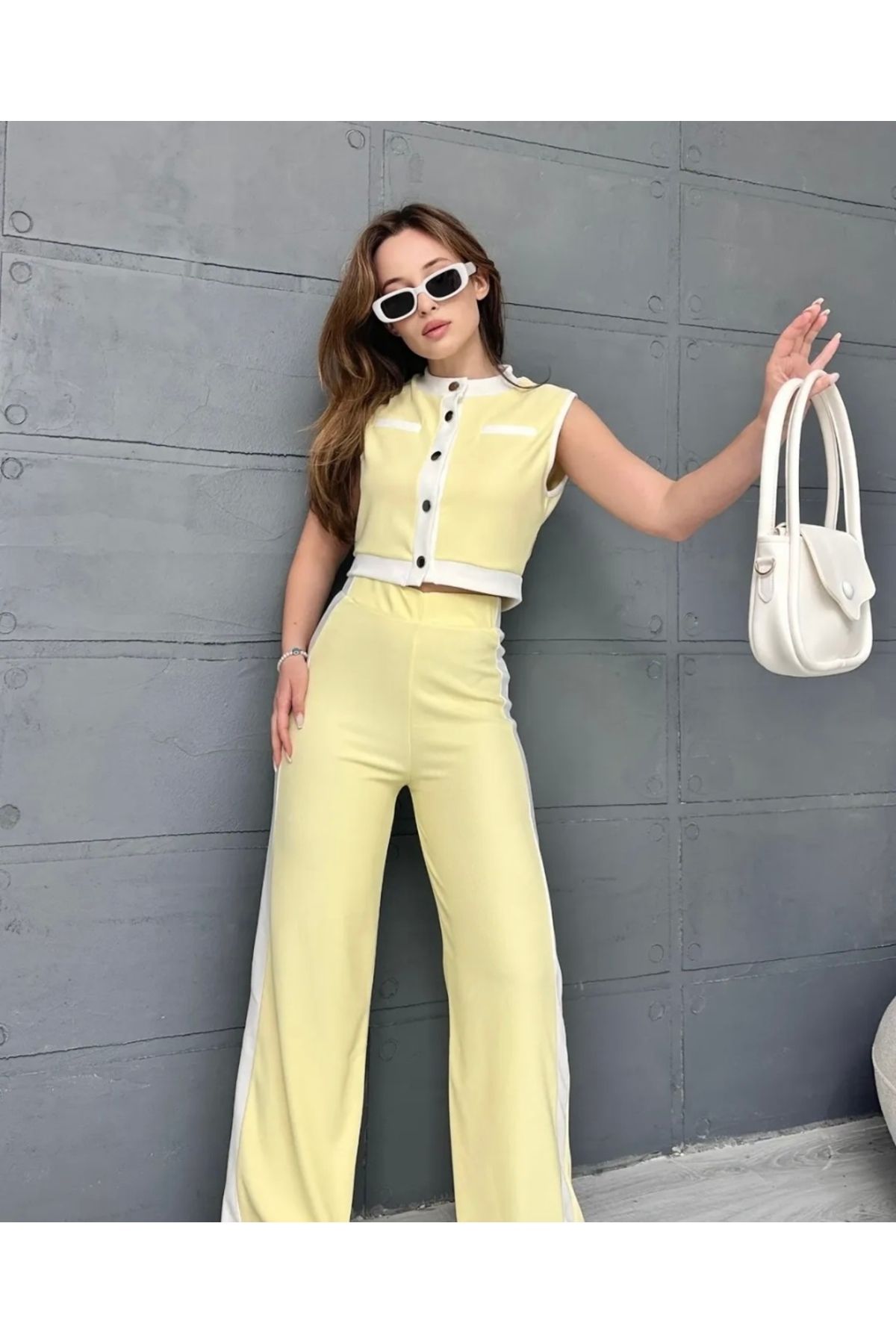 MODA Sarı ikili takım yeni sezon takım alt-üst