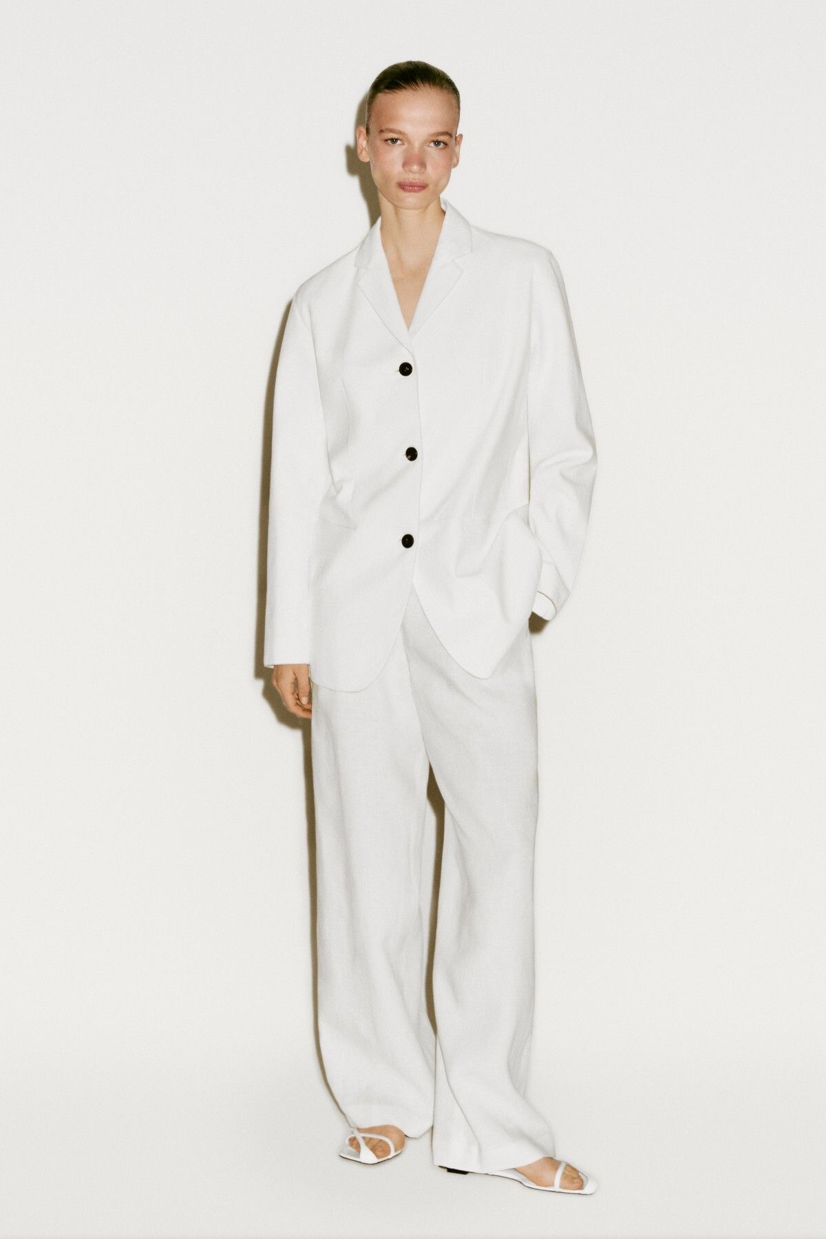 Massimo Dutti Uzun süet deri blazer - Limited Edition