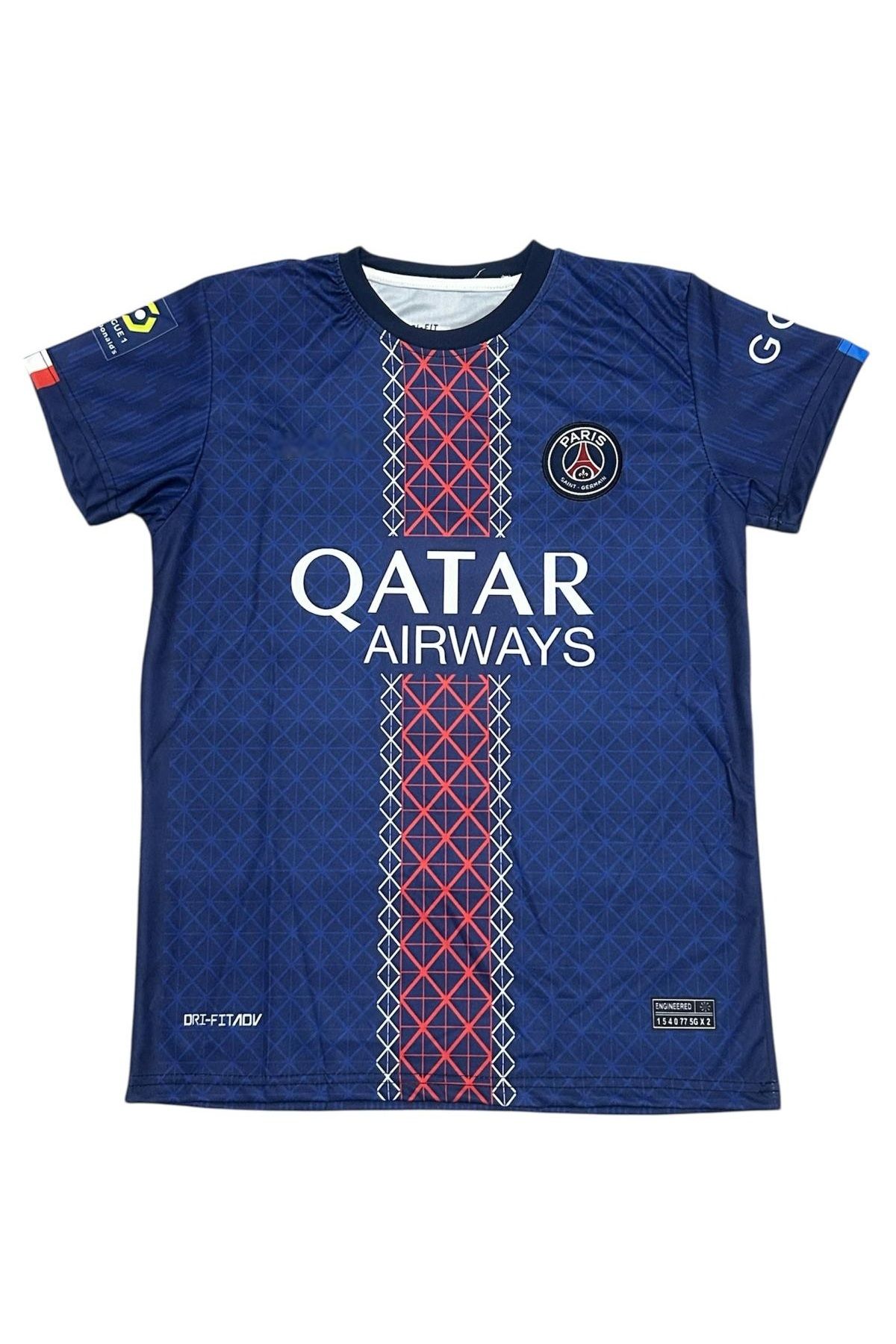 TETYS-Nou de înaltă calitate SEZON 14 Numărul 2024/25-P.S.G D.E.S.I.R.E-D.O.U.E.-Tricou pentru copii-Set de 2 4
