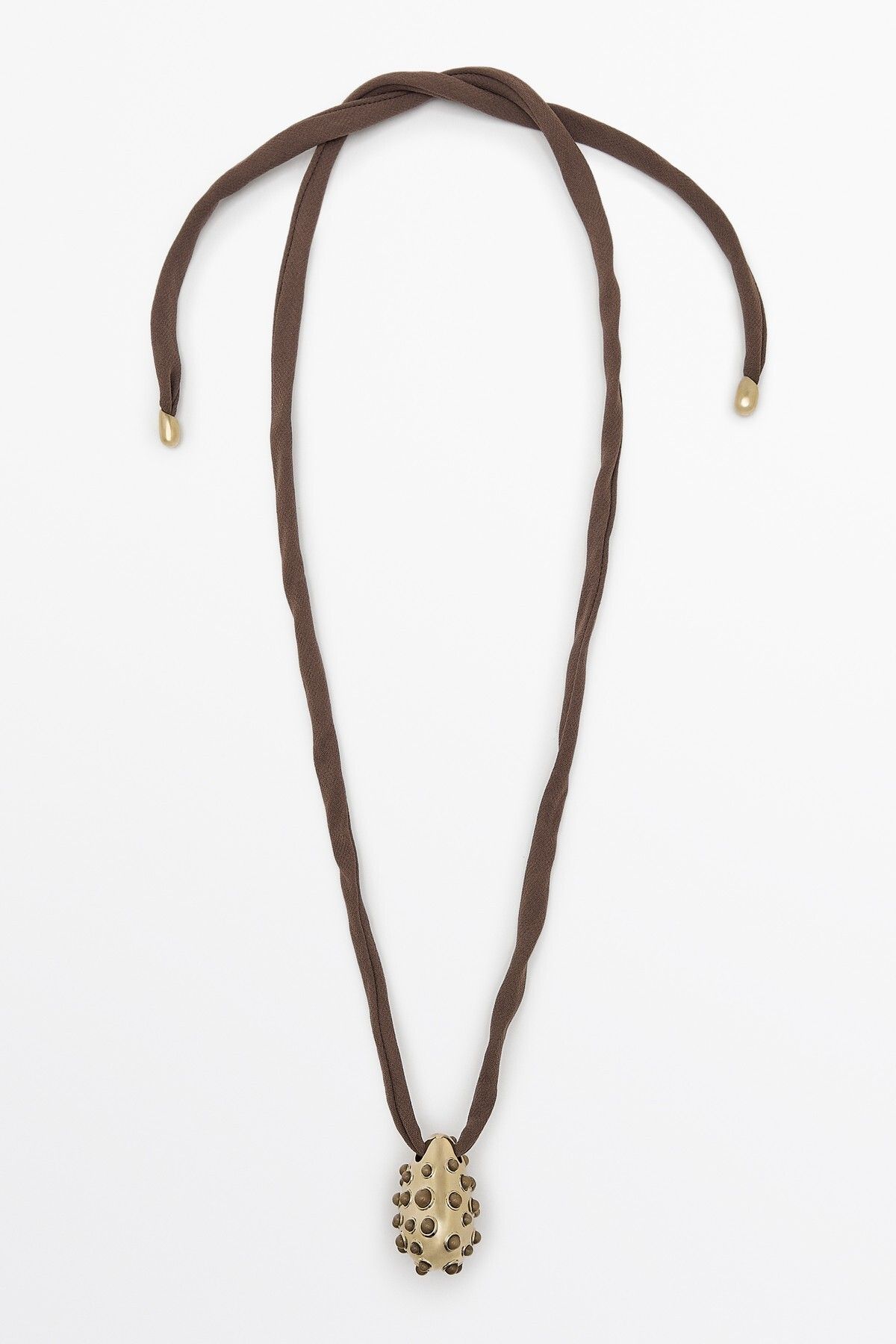 Massimo Dutti Damla taşı uçlu kolye - Limited Edition