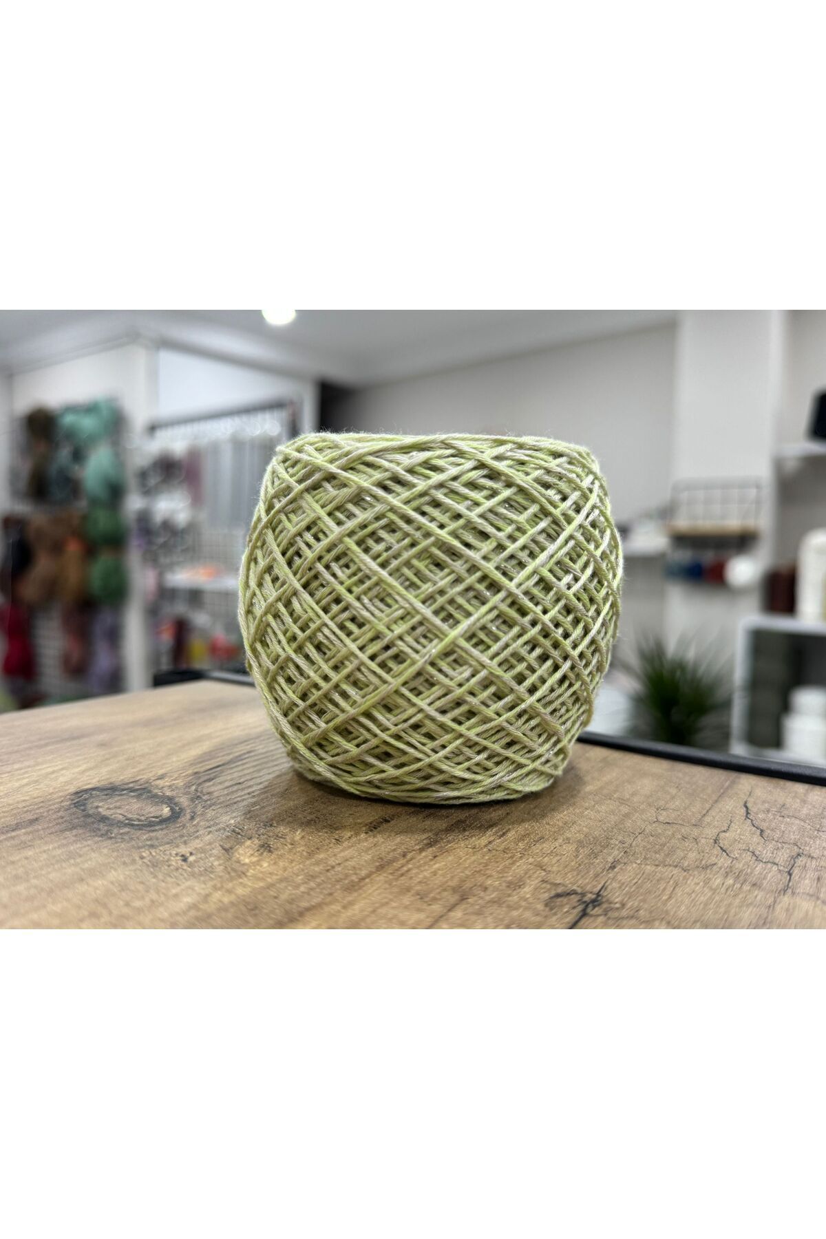 WoolArt Simli Bambu El Örgü ipi - 100 GR