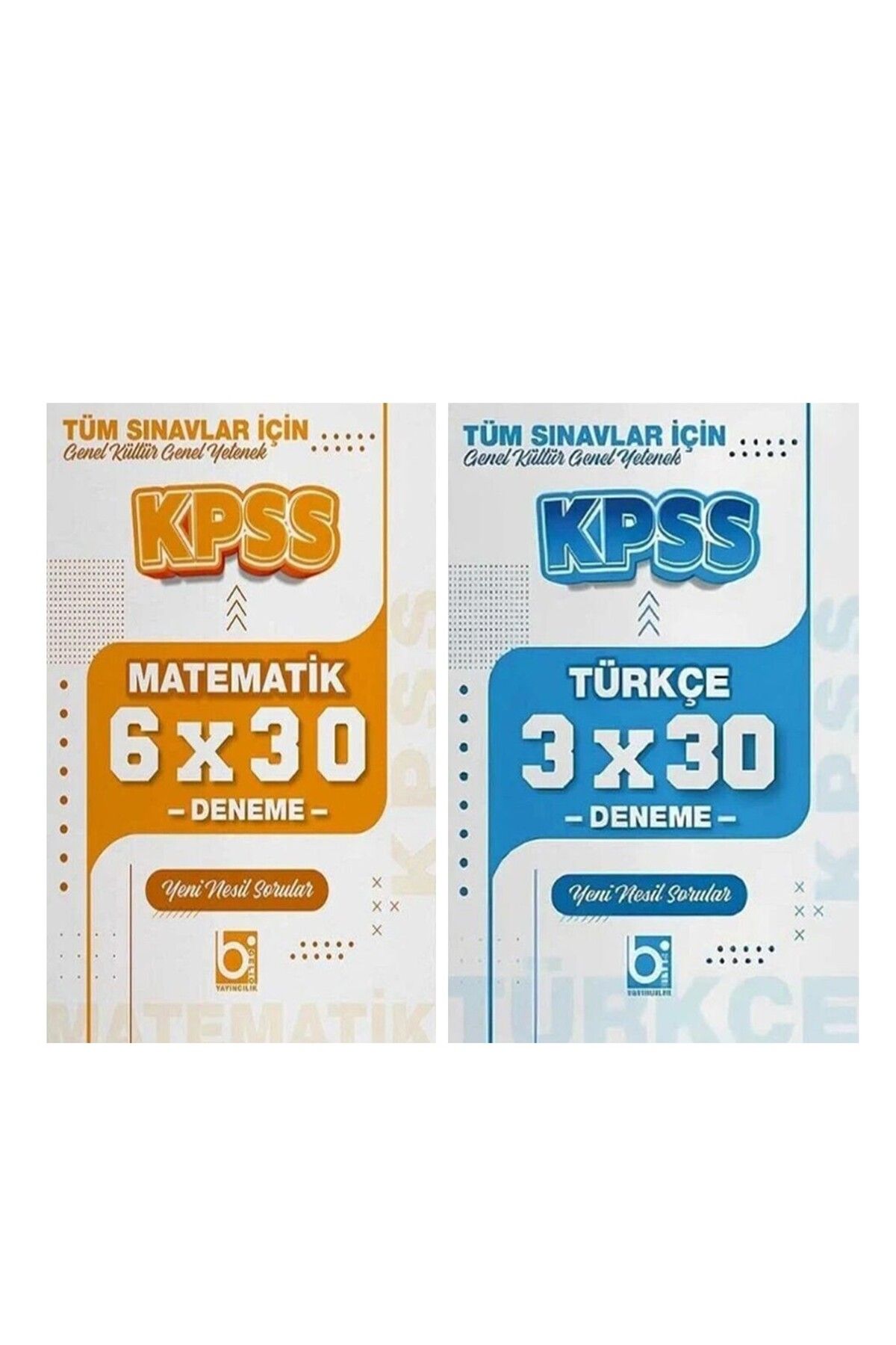 Ankara Kitap Merkezi Bigelio Yayıncılık KPSS Türkçe ve Matematik Deneme Seti 2 Kitap