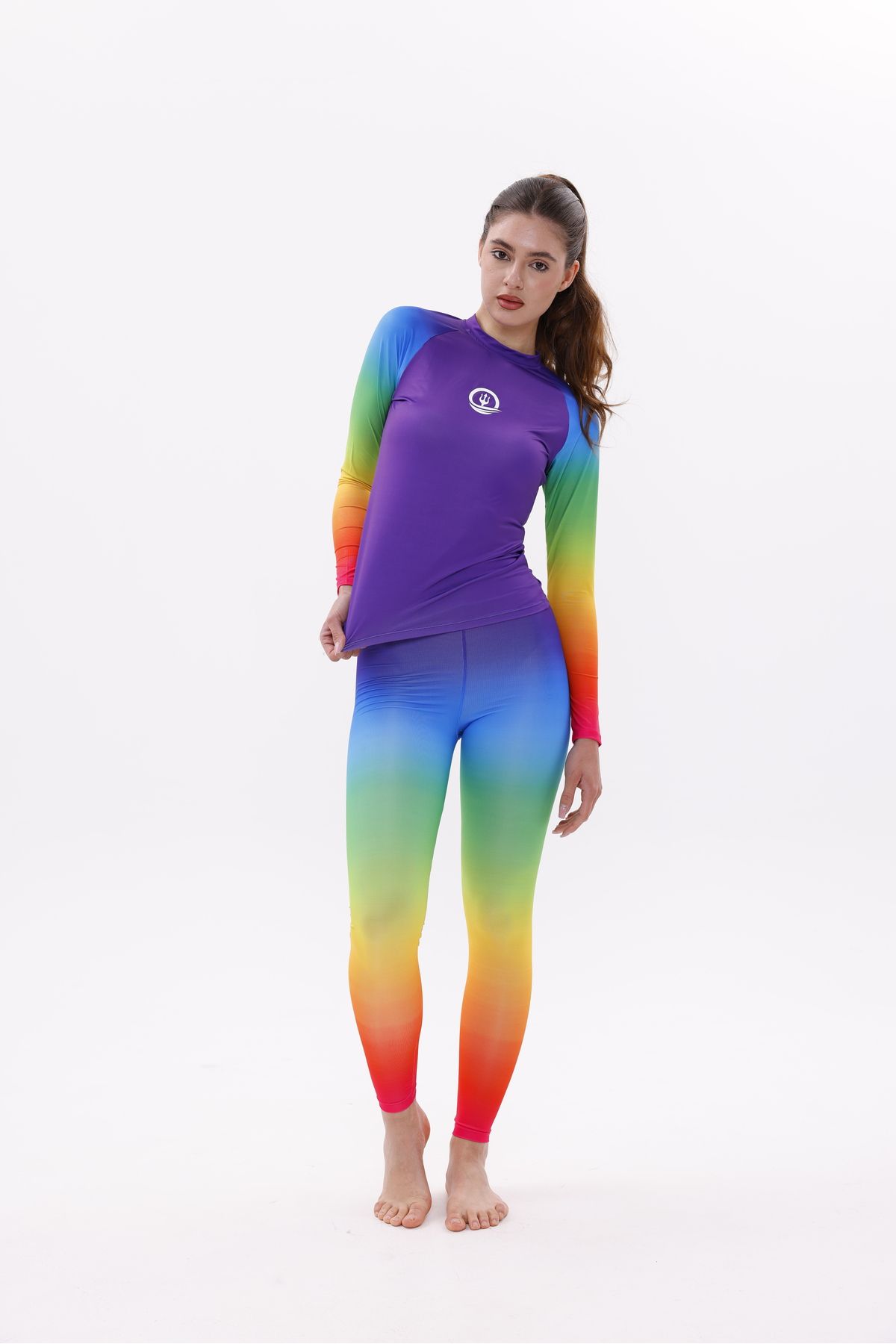 NEPTUNUS SHOP UPF50,KADIN UZUN KOLLU,RASHGUARD,DALIŞ,YELKEN,SÖRF,SCUBA,ÜST GİYİM