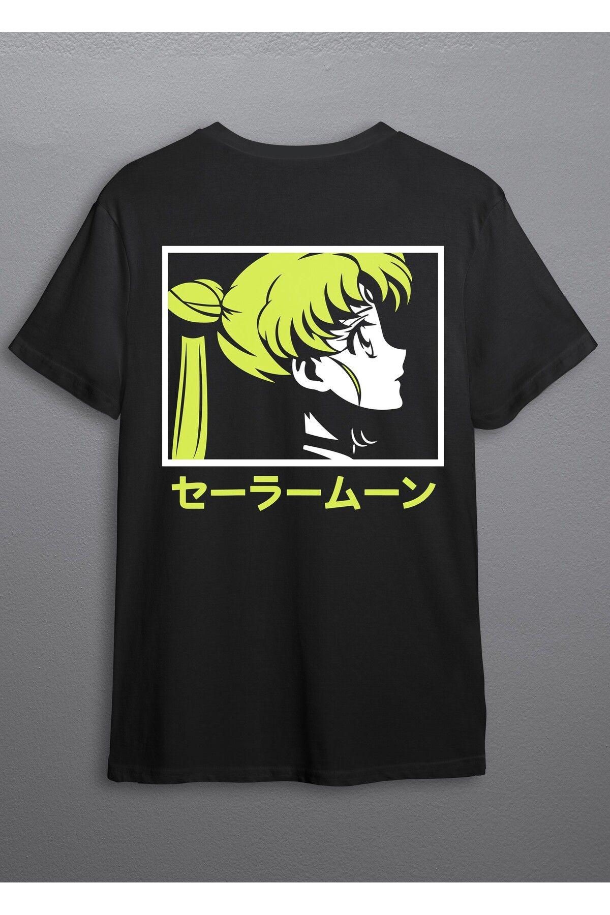 Huw Sailor Moon – Usagi Tsukino (Ay Savaşçısı) Anime Tişörtü (Unisex)