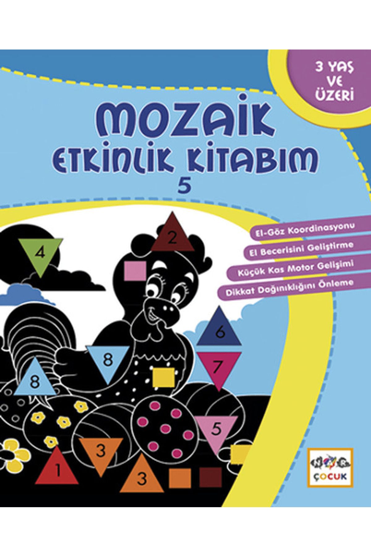 Nar Çocuk Mozaik Etkinlik Kitabım - 5