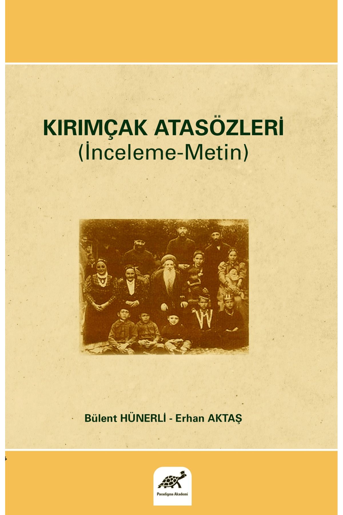 Paradigma Akademi Yayınları Kırımçak Atasözleri
