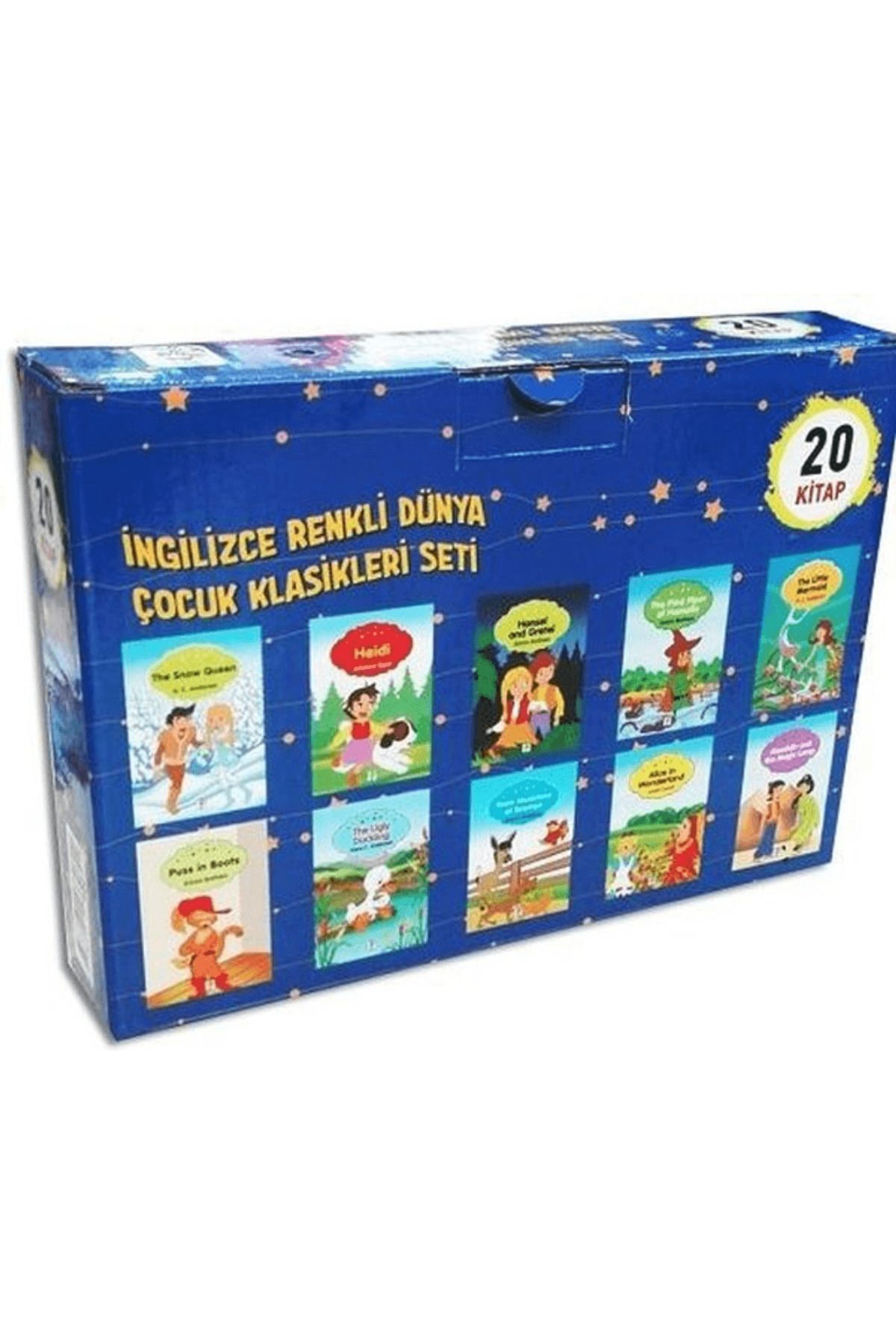 Sis Yayıncılık İngilizce Renkli Dünya Çocuk Klasikleri Seti (20 Kitap)