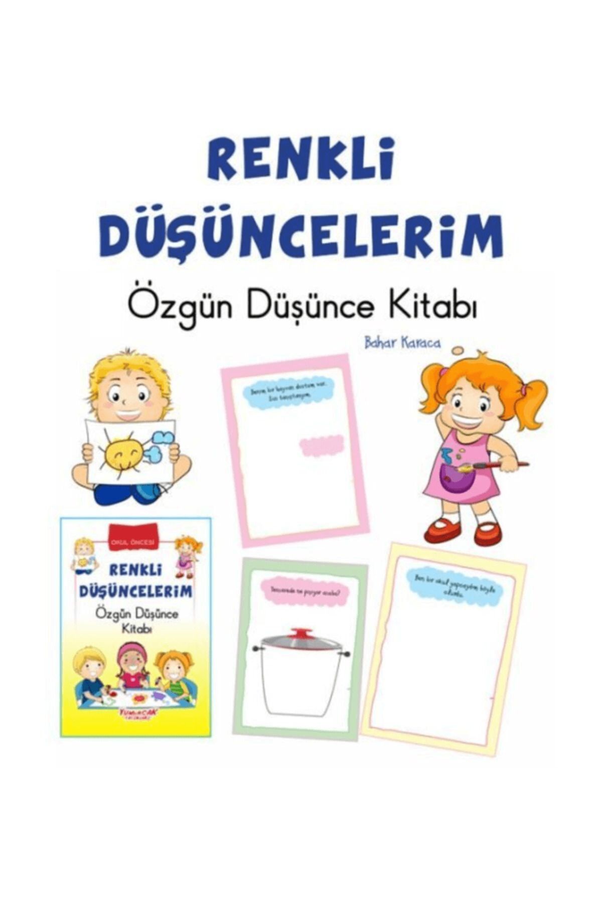 Yumurcak Yayınları Okul Öncesi Renkli Özgün Düşüncelerim