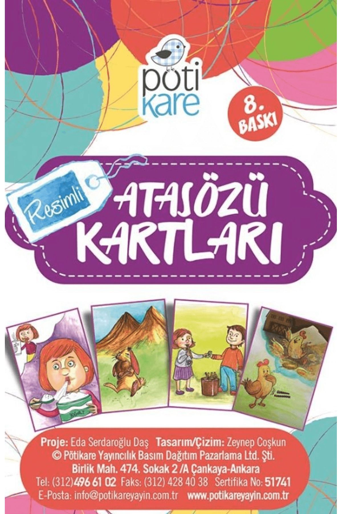 Pötikare Yayıncılık Atasözü Kartları